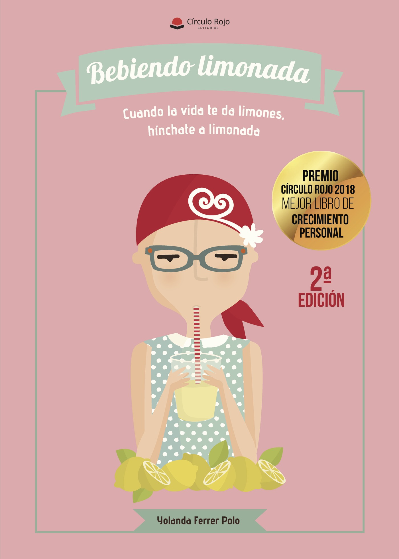 Portada de Bebiendo limonada · Yolanda Ferrer Polo