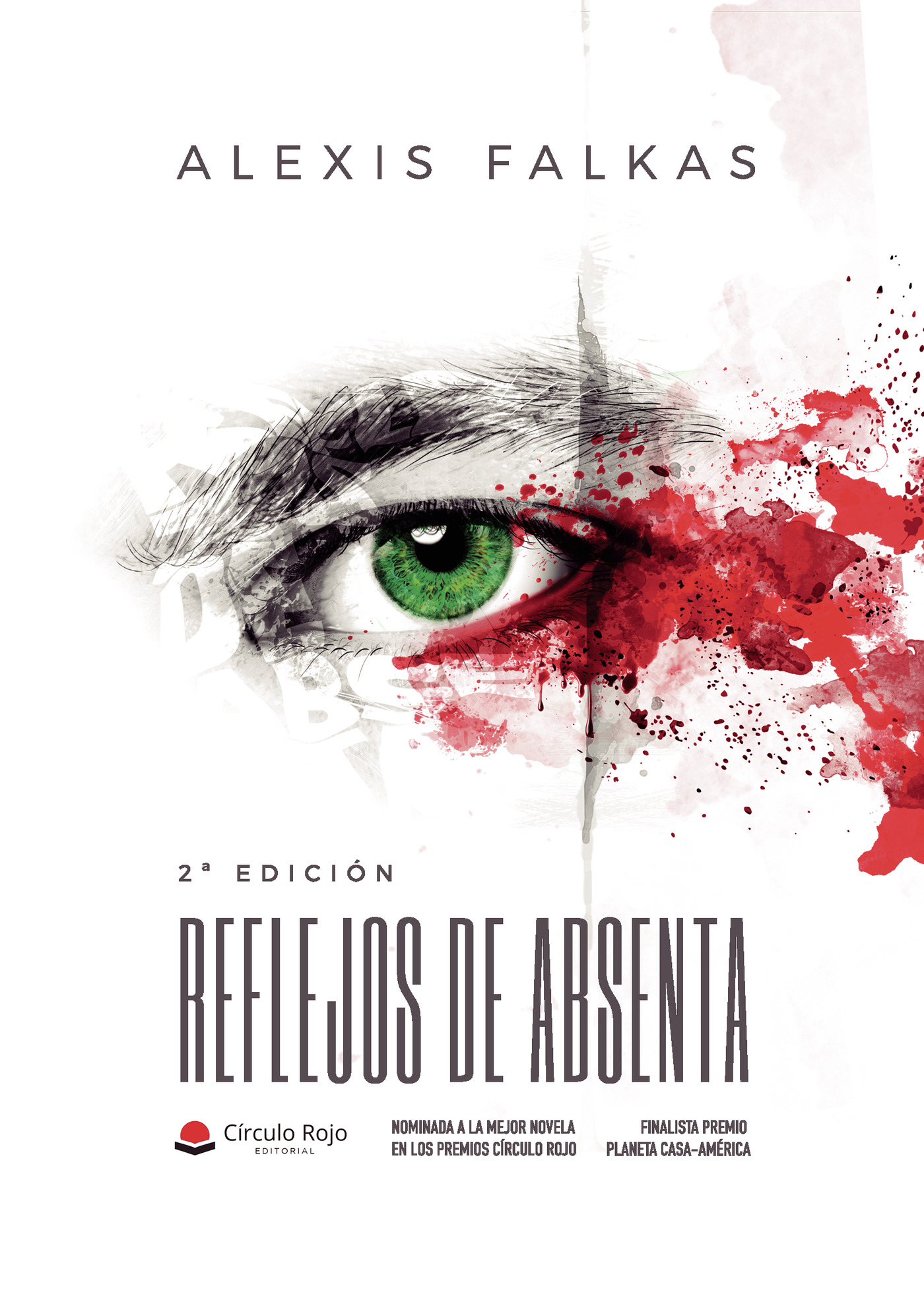 Portada de Reflejos de absenta (2ª edición)