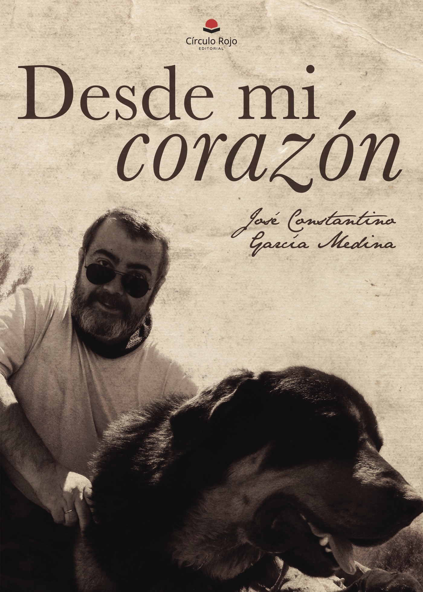 Portada de Desde mi corazón · José Constantino García Medina