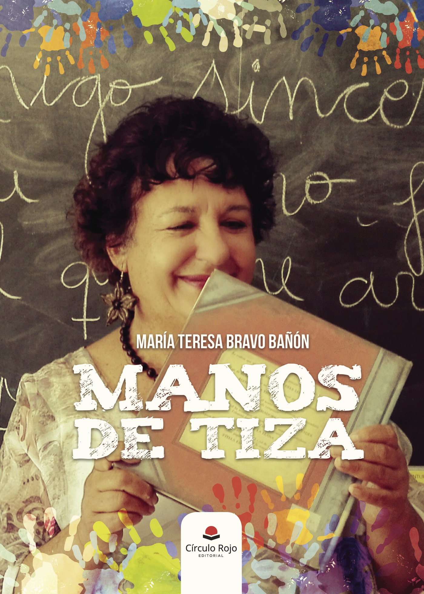 Portada de MANOS DE TIZA · MARÍA TERESA BRAVO BAÑÓN