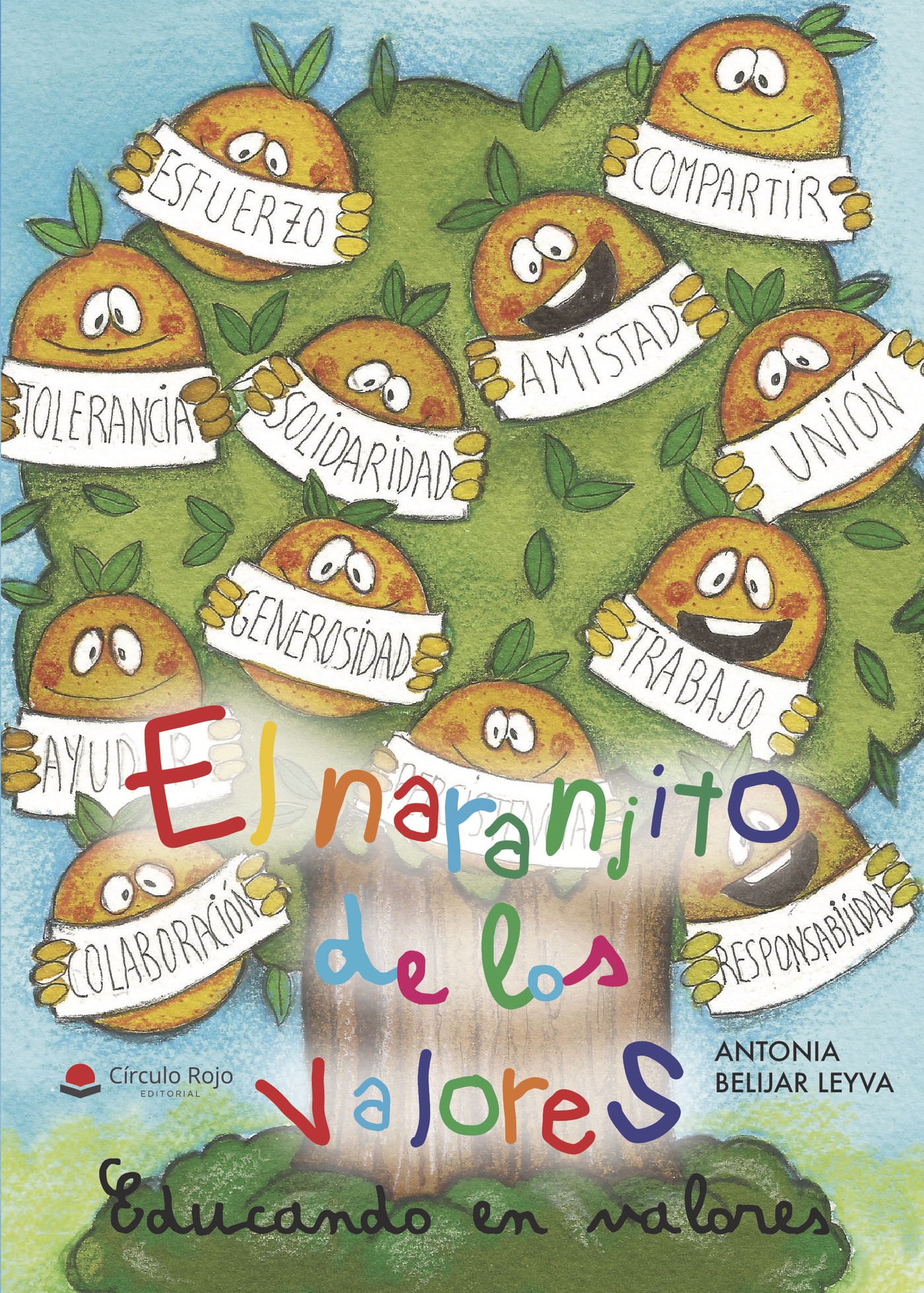 Portada de El naranjito de los valores
