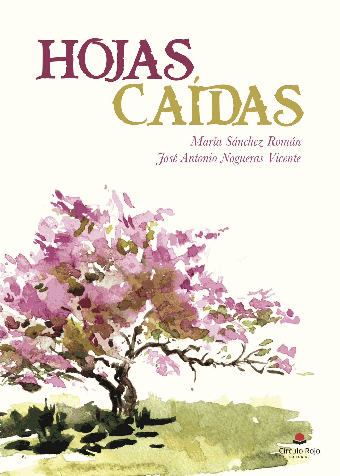 Portada de Hojas caídas · María Sánchez Román