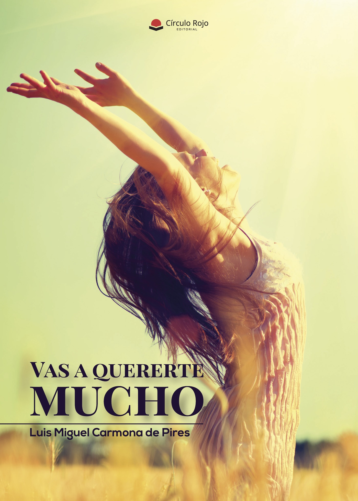 Portada de Vas a quererte mucho · Luis Miguel Carmona de Pires