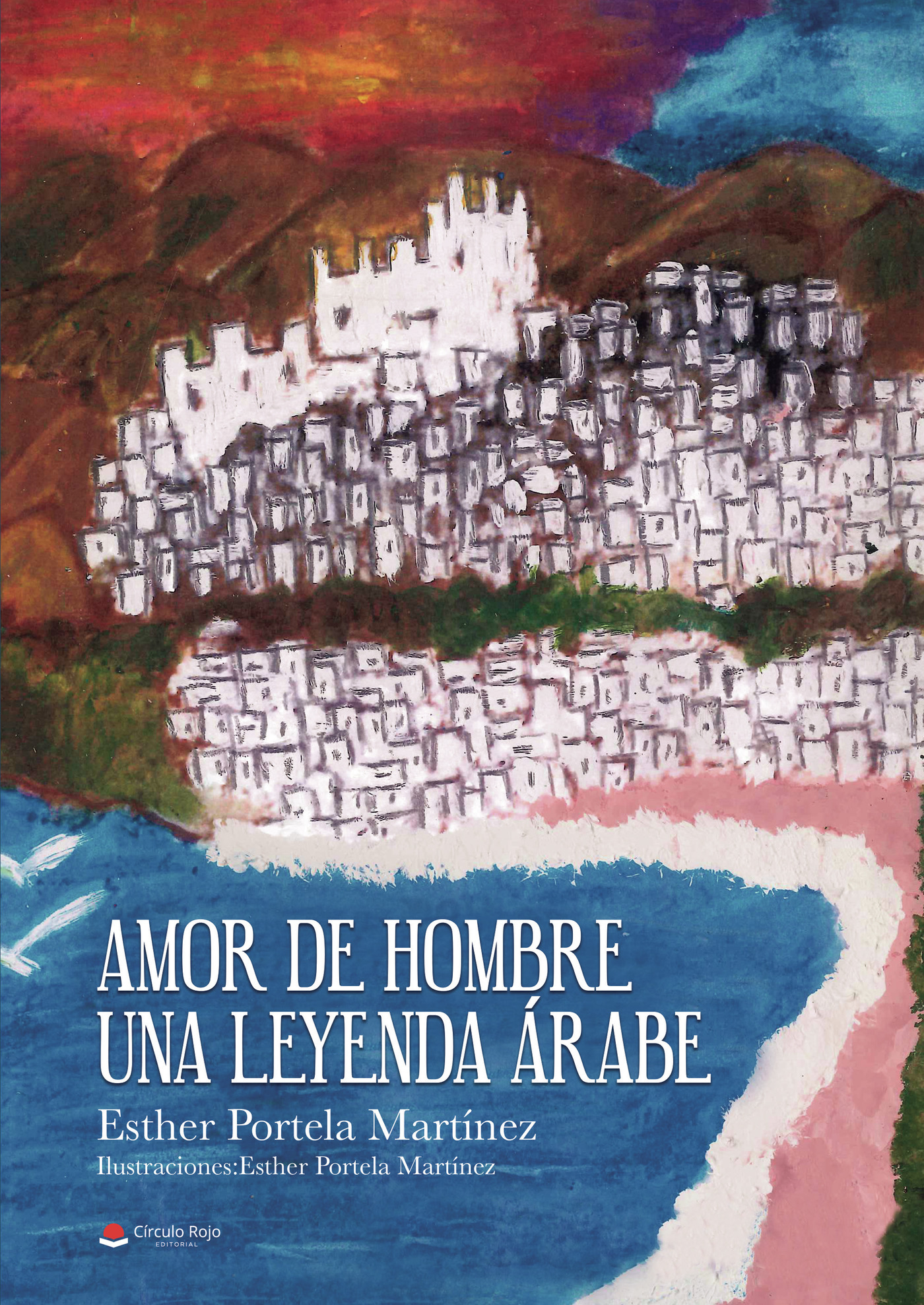 Portada de Amor de hombre, una leyenda árabe