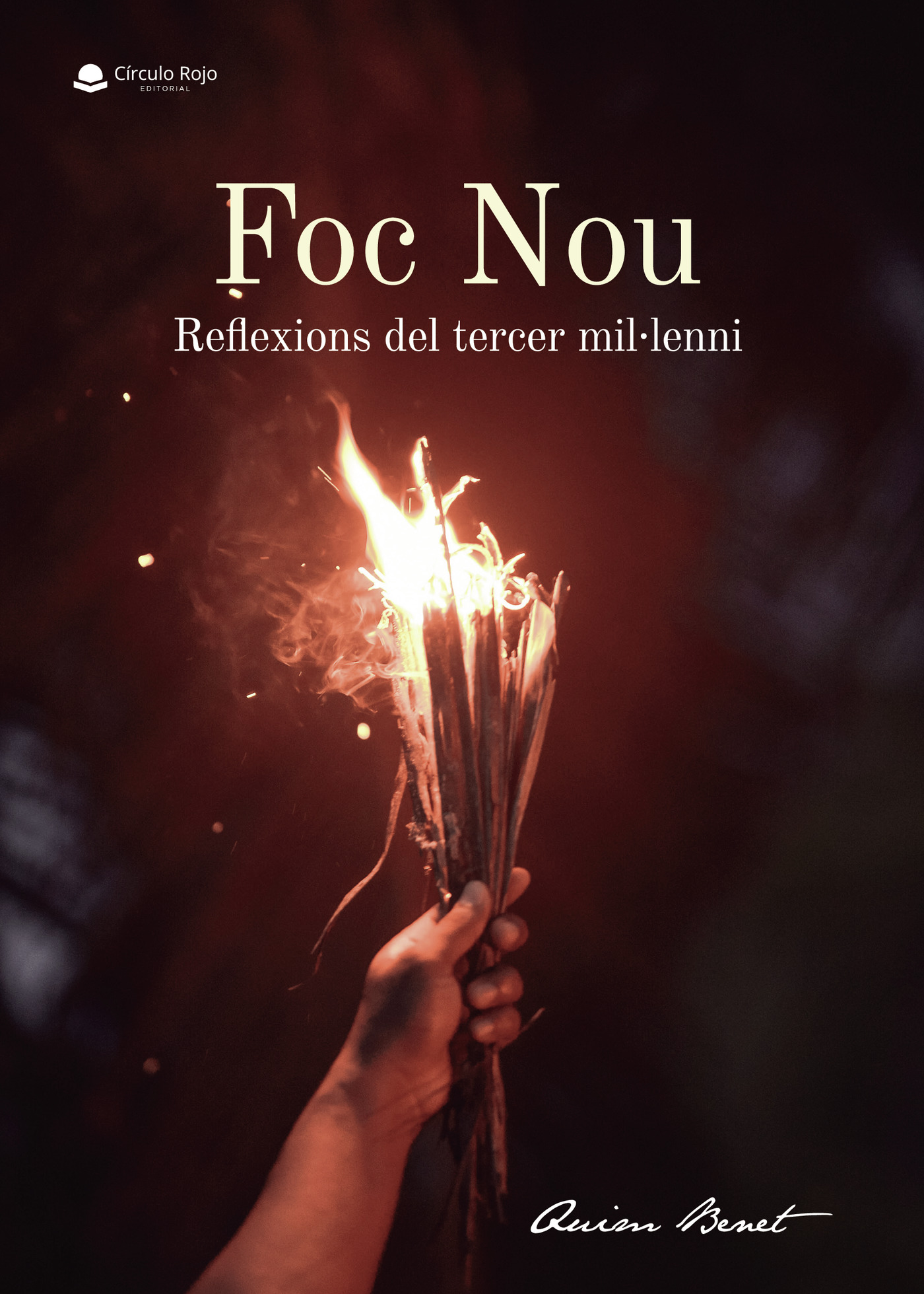 Portada de Foc Nou. Reflexions del tercer milleni