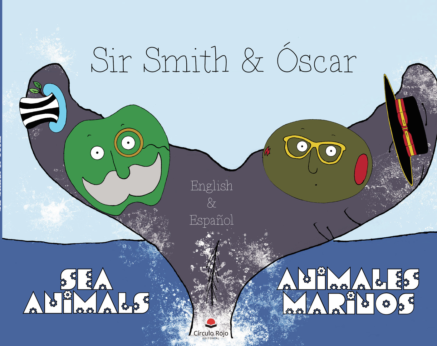 Portada de Sir Smith y Óscar - Animales Marinos