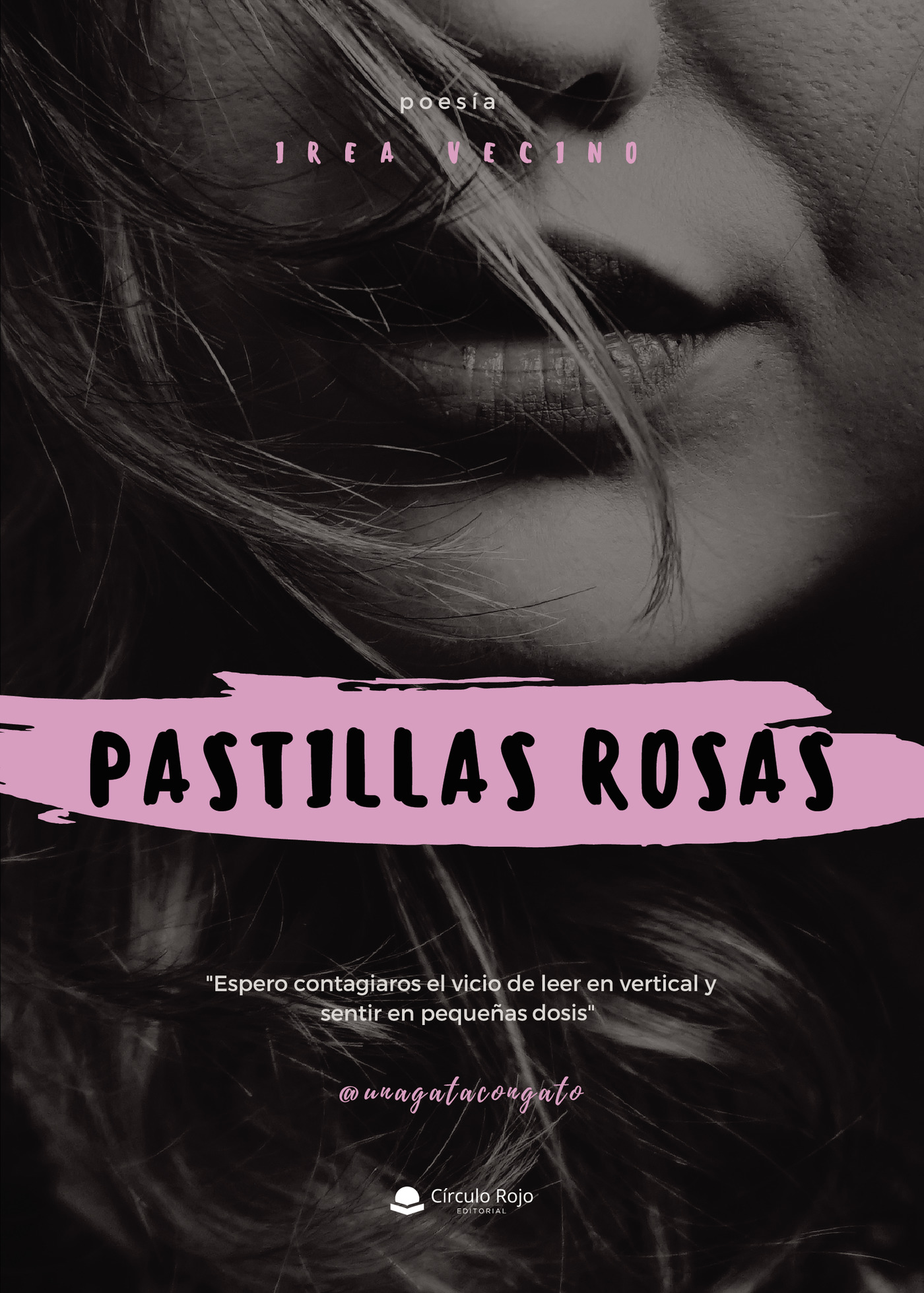 Portada de Pastillas Rosas · unagatacongato