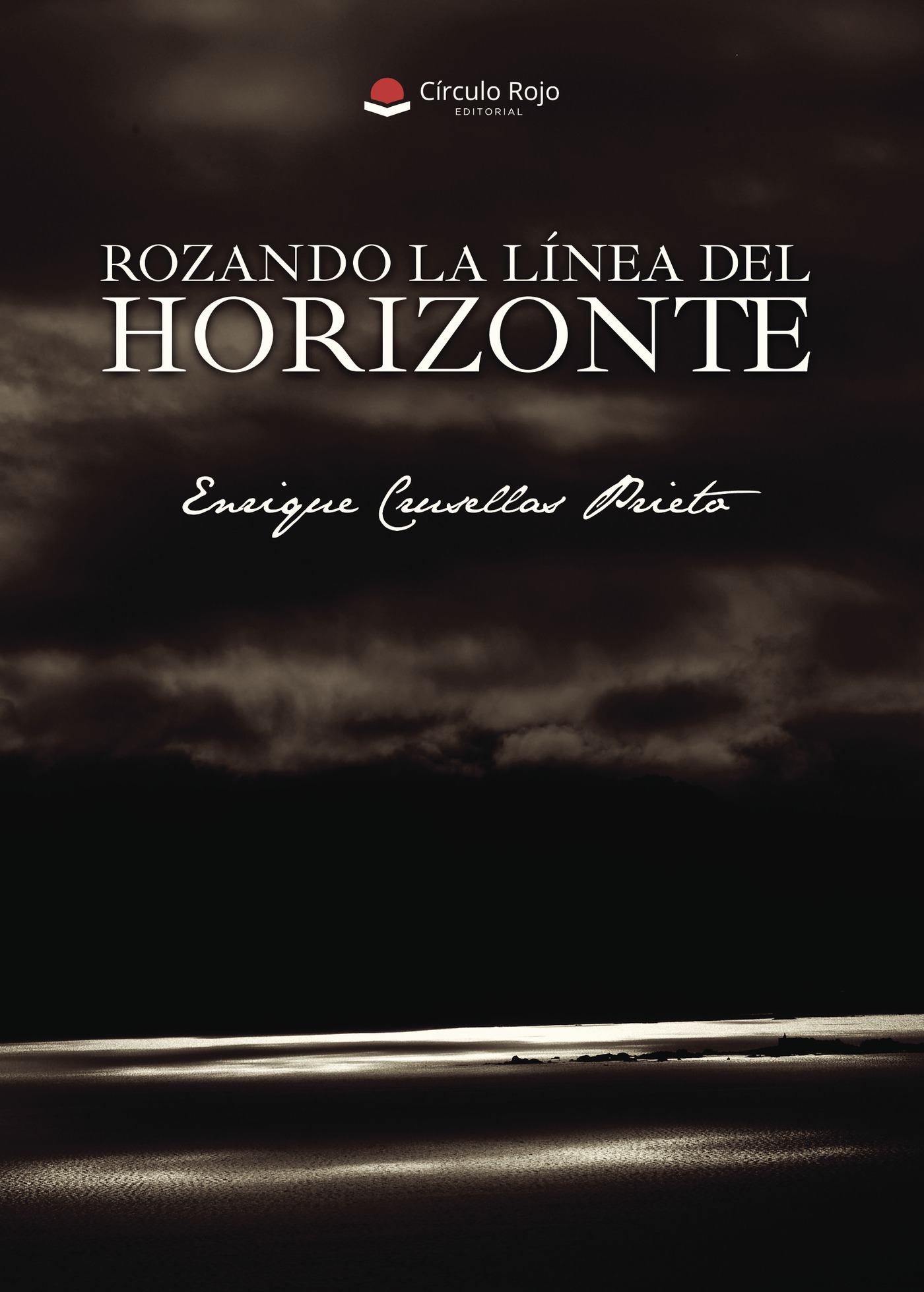 Portada de Rozando la línea del horizonte · Enrique Crusellas Prieto