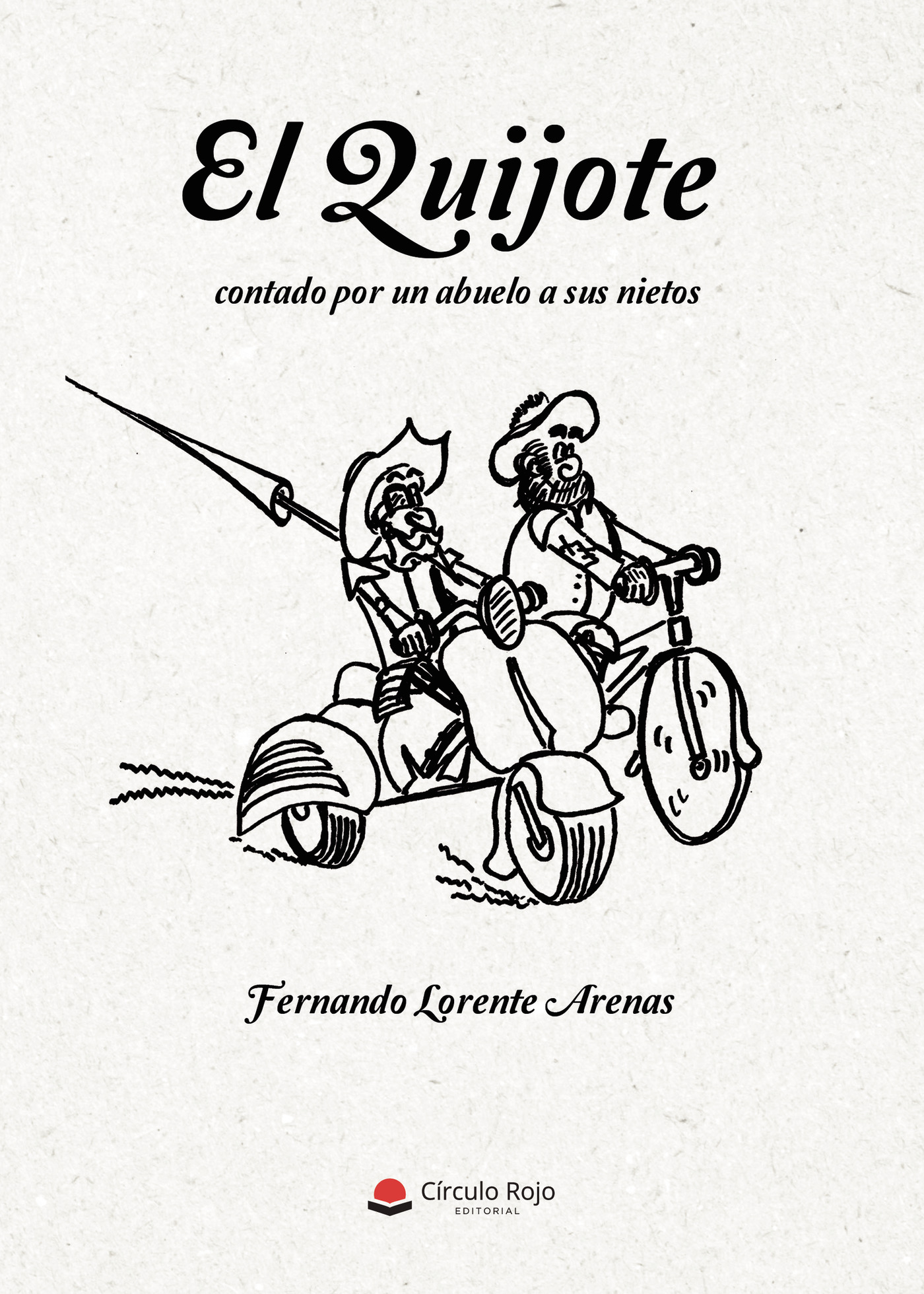 Portada de El Quijote contado por un abuelo a sus nietos