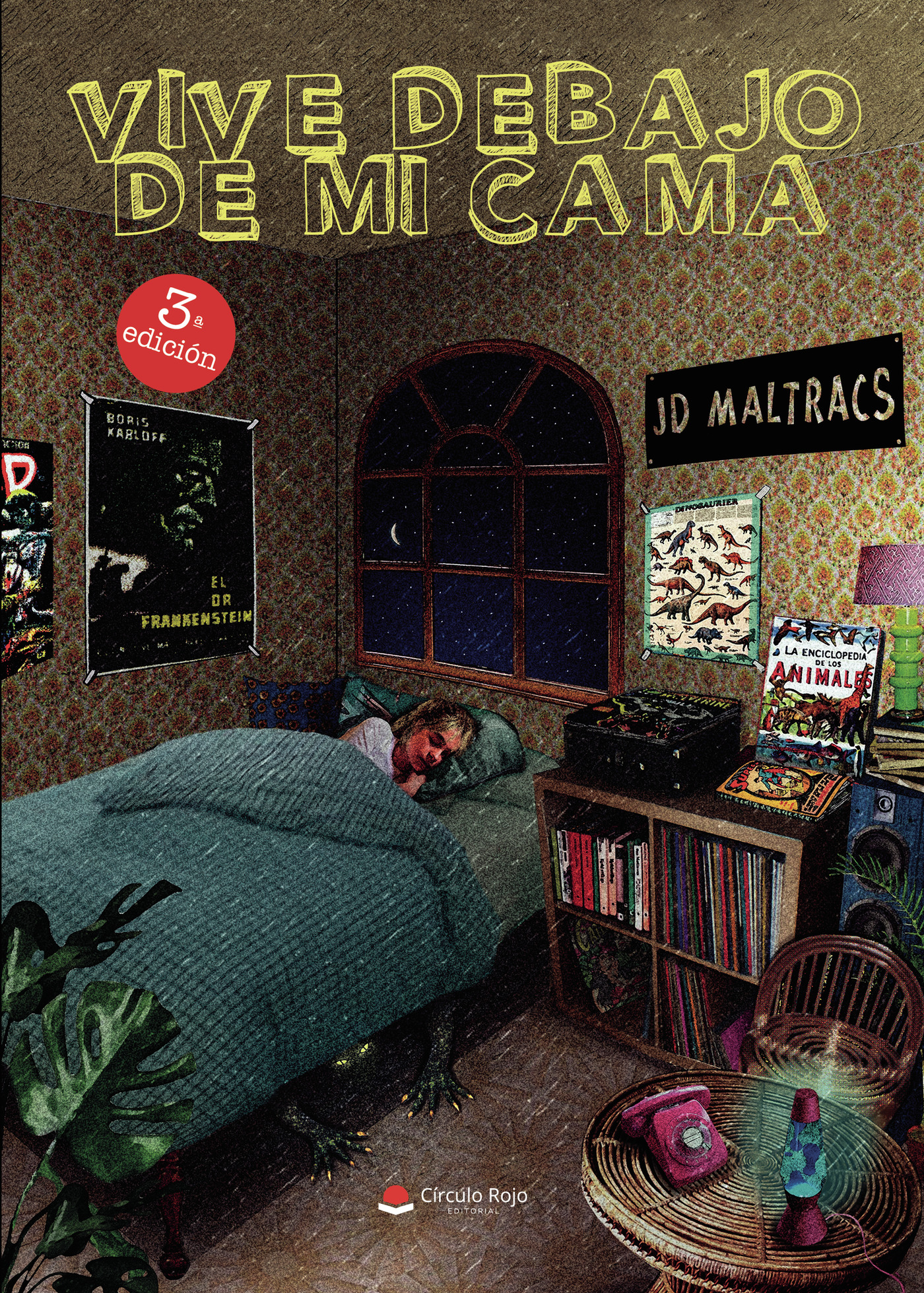 Portada de Vive debajo de mi cama