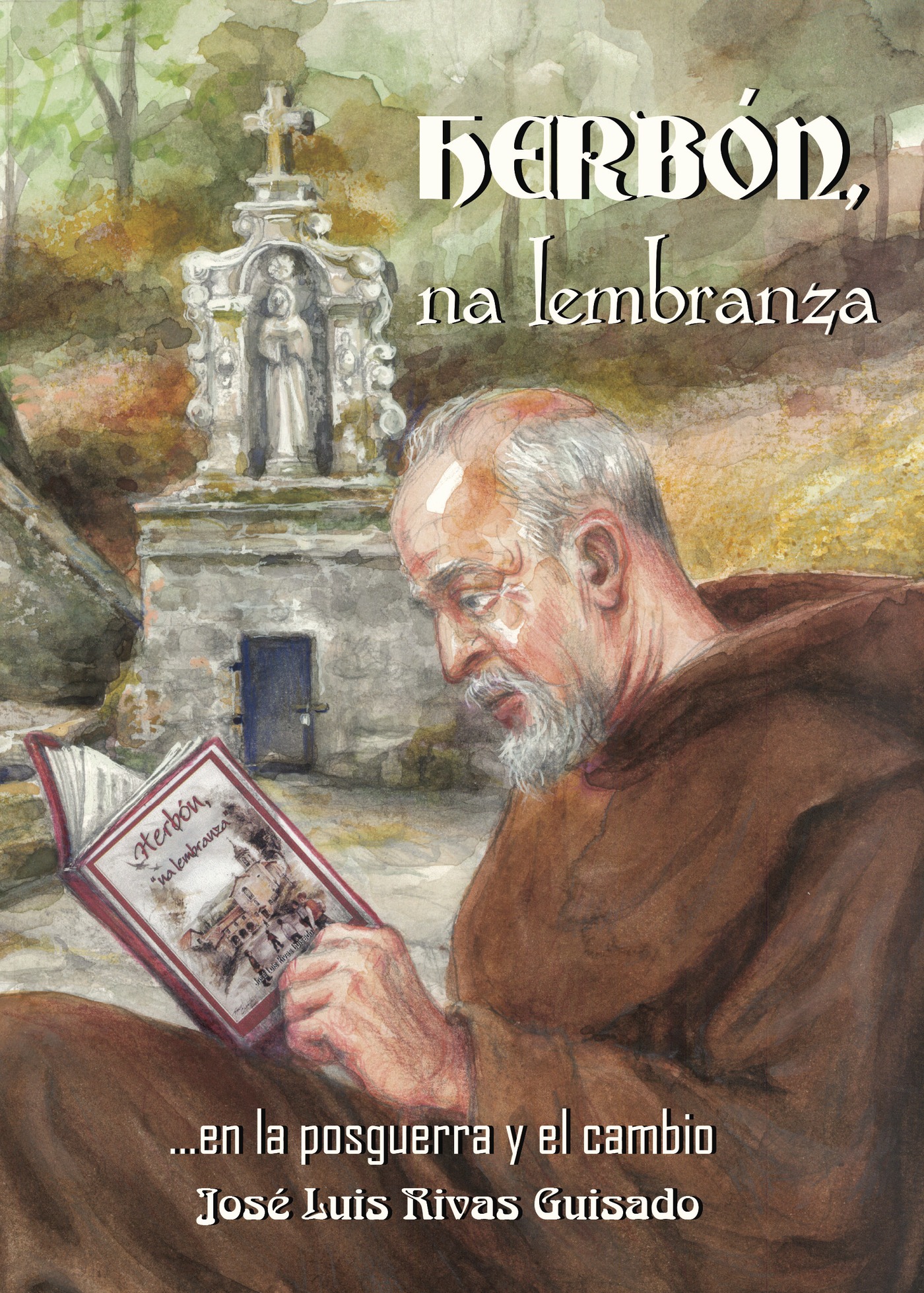 Portada de HERBON, NA LEMBRANZA... en la posguerra y el cambio · JOSE LUIS RIVAS GUISADO