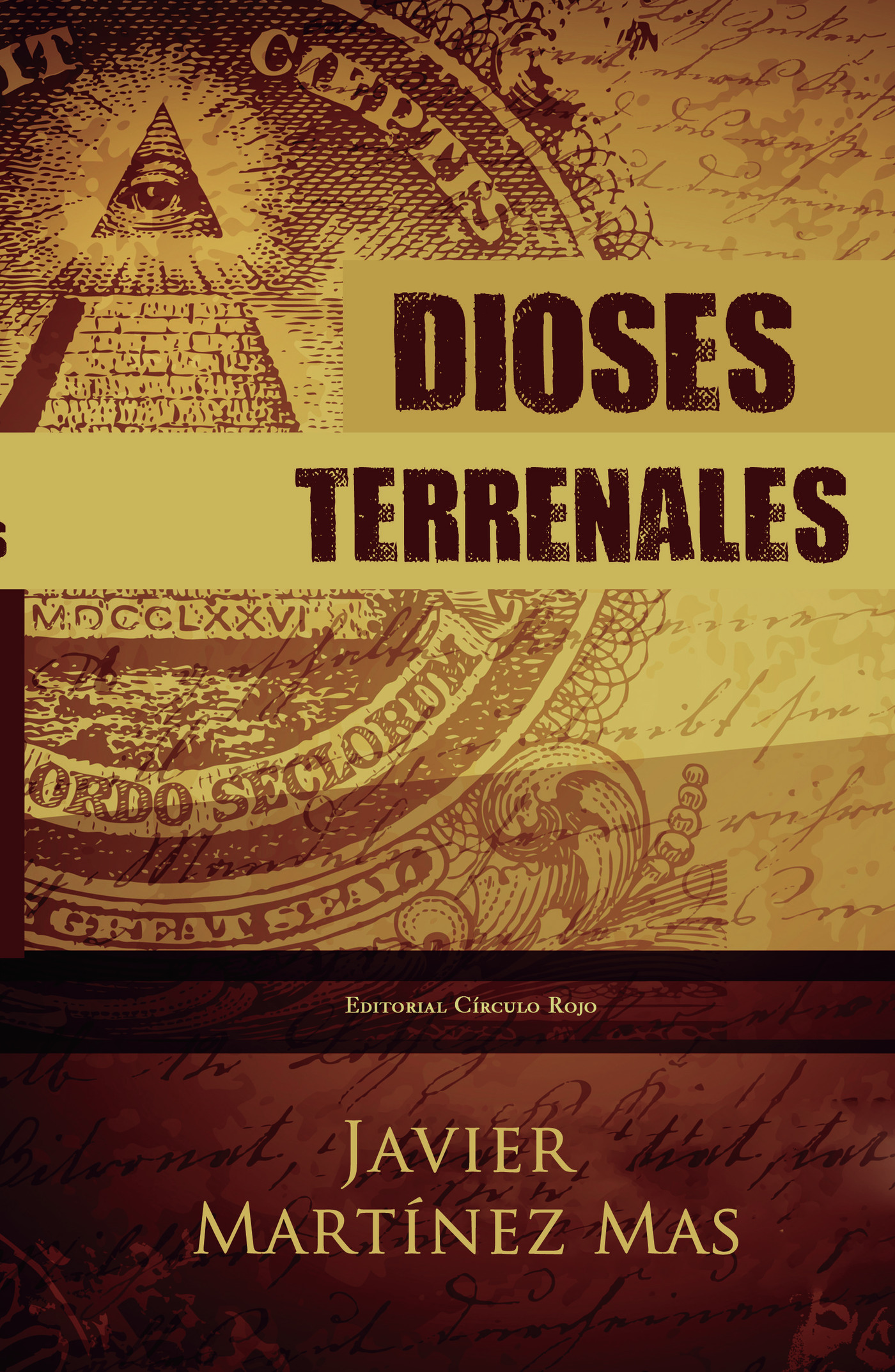 Portada de Dioses terrenales · Javier Martínez Mas
