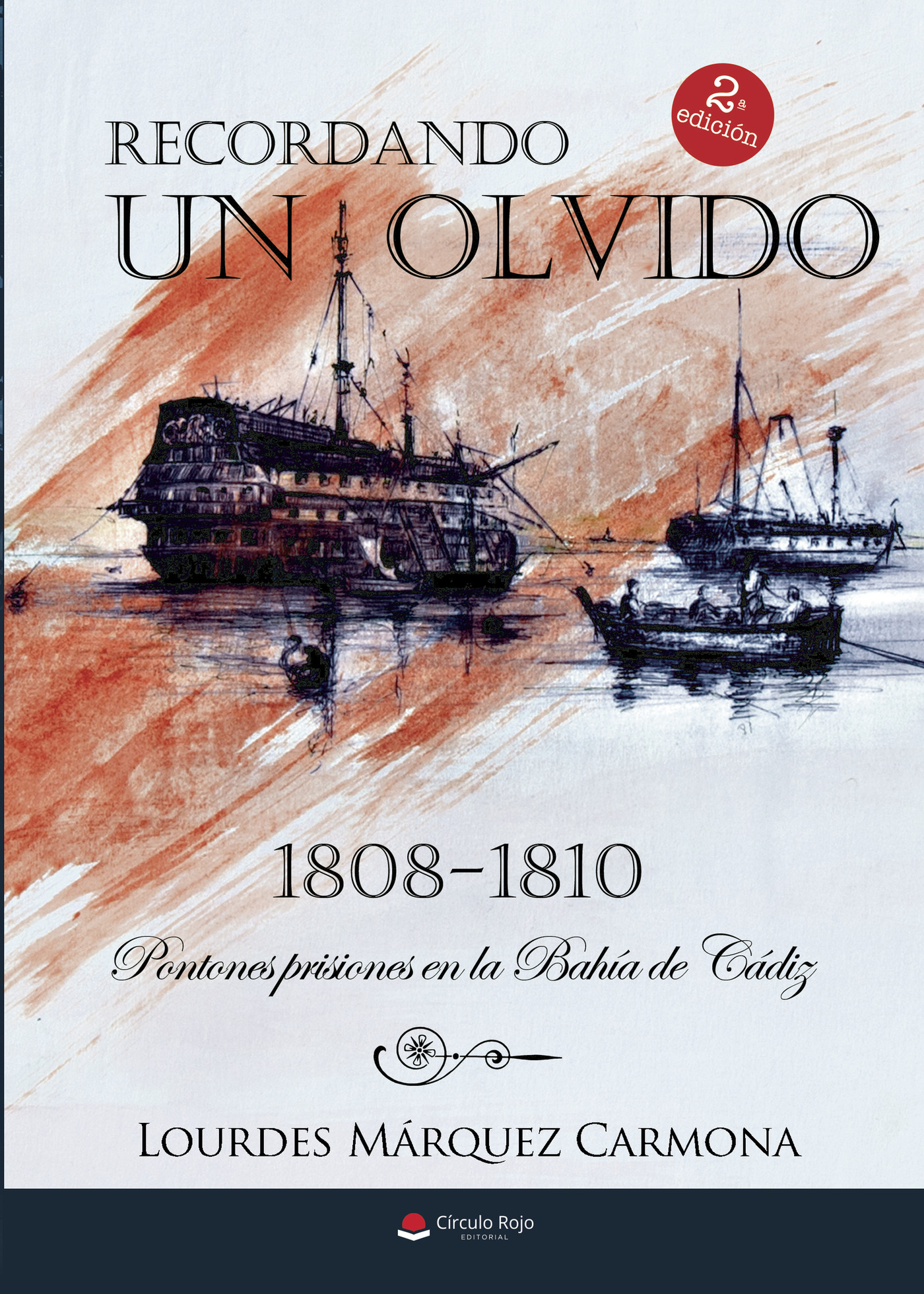 Portada de Recordando un olvido: pontones prisiones en la Bahía de Cádiz. 1808-1810