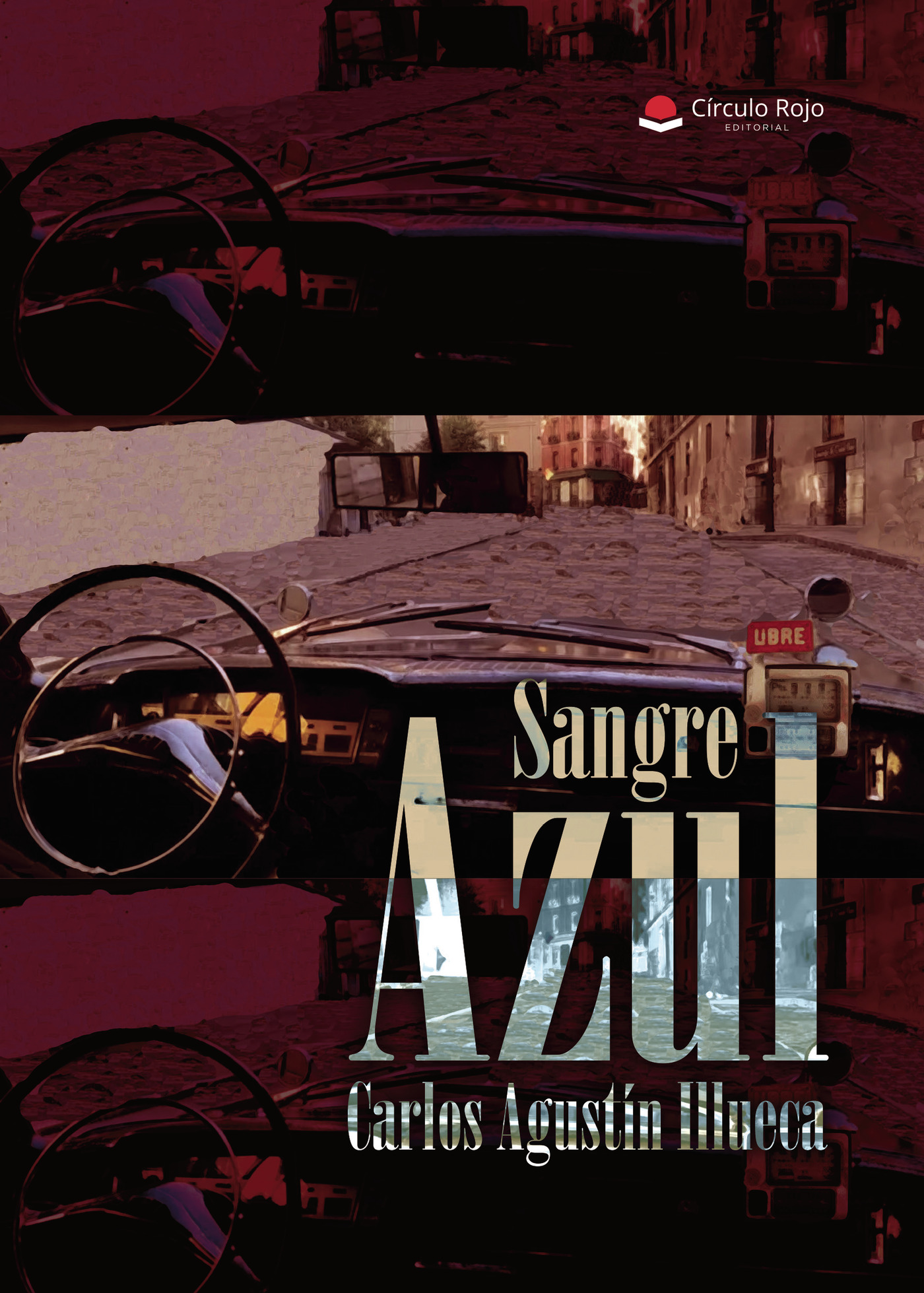 Portada de Sangre Azul · Carlos Agustín Illueca