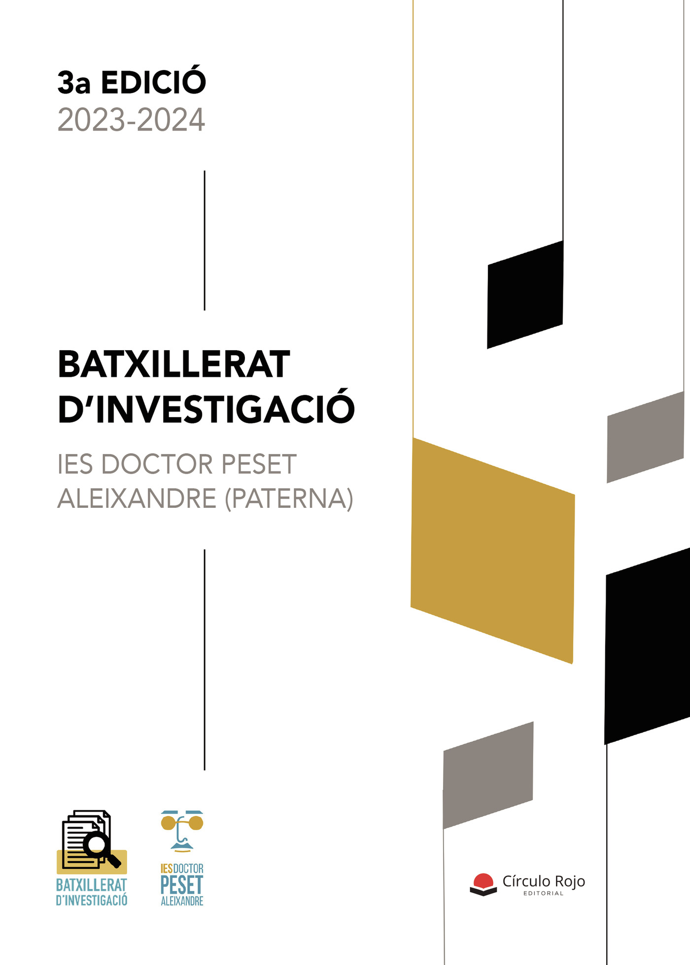 Portada de BATXILLERAT DINVESTIGACIÓ III · VV. AA