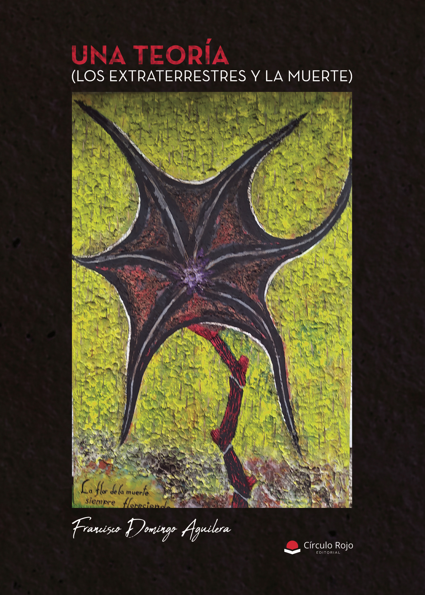Portada de UNA TEORÍA (LOS EXTRATERRESTRES Y LA MUERTE) · Francisco Domingo Aguilera