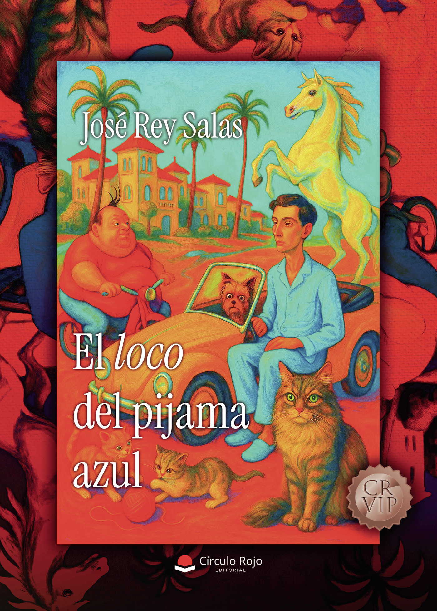 Portada de El loco del pijama azul