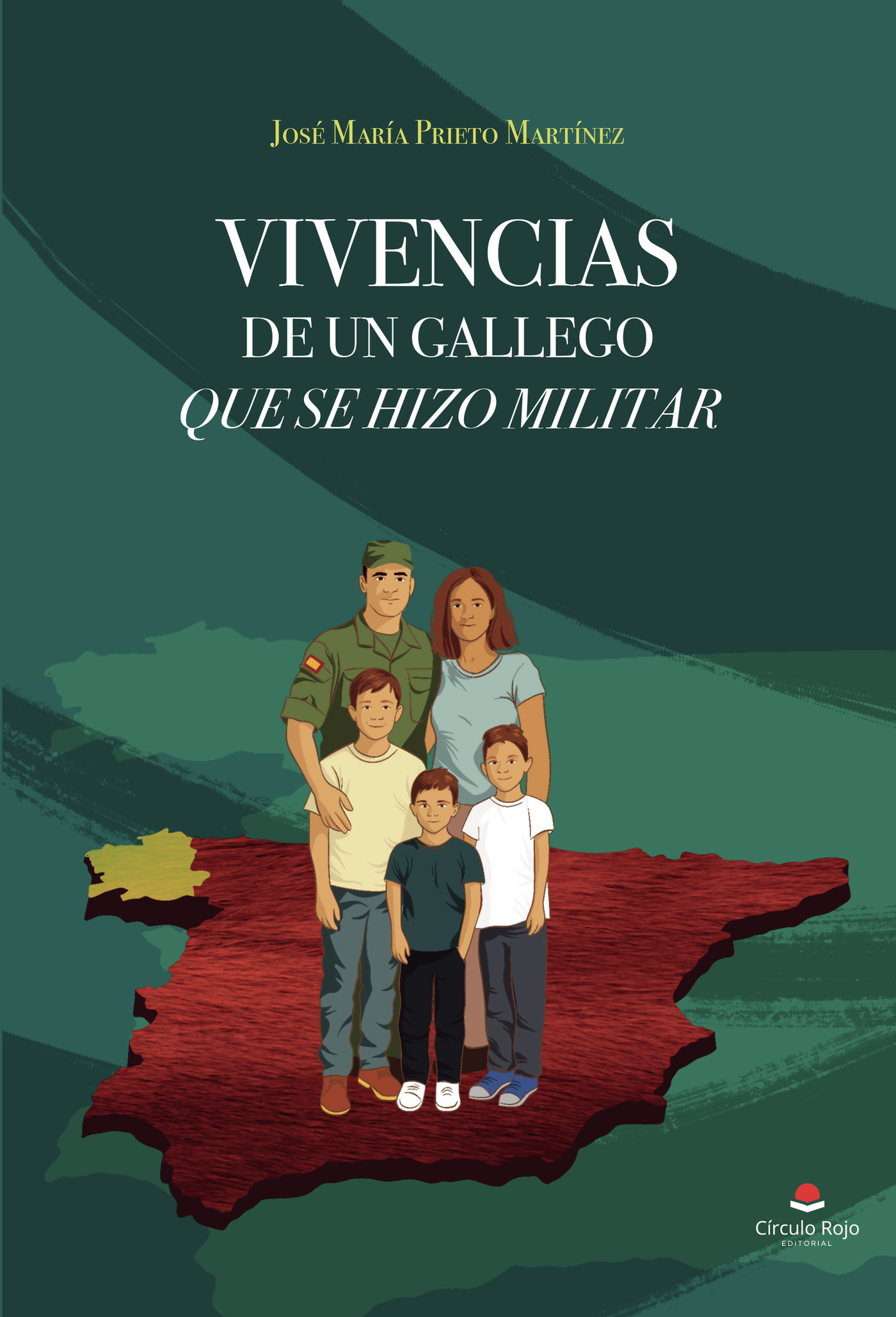 Portada de Vivencias de un gallego que se hizo militar