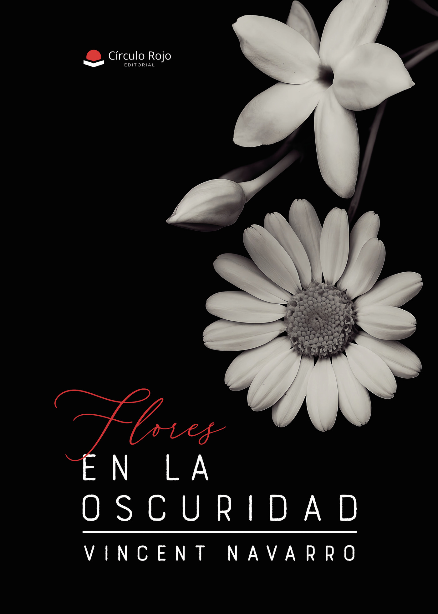 Portada de Flores en la oscuridad · Vicent Navarro