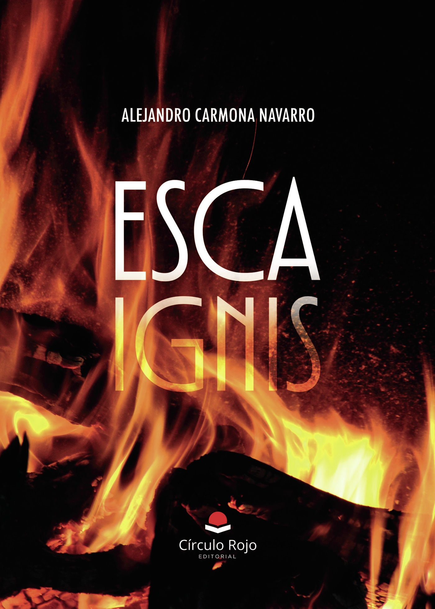 Portada de Esca Ignis · Alejandro Carmona Navarro