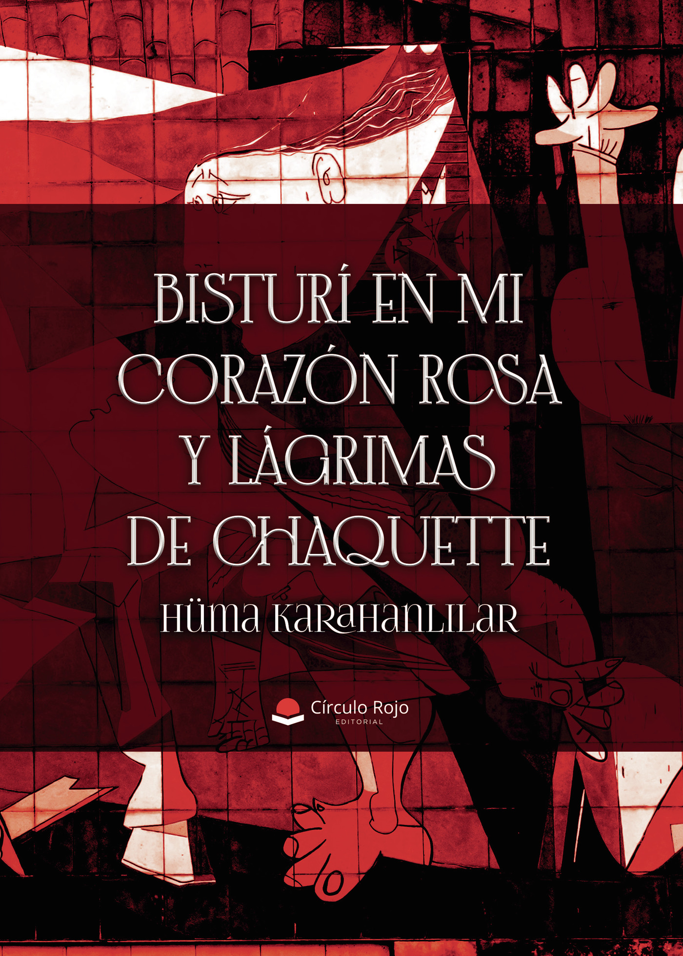 Portada de Bisturí en mi corazón rosa y lágrimas de chaquette