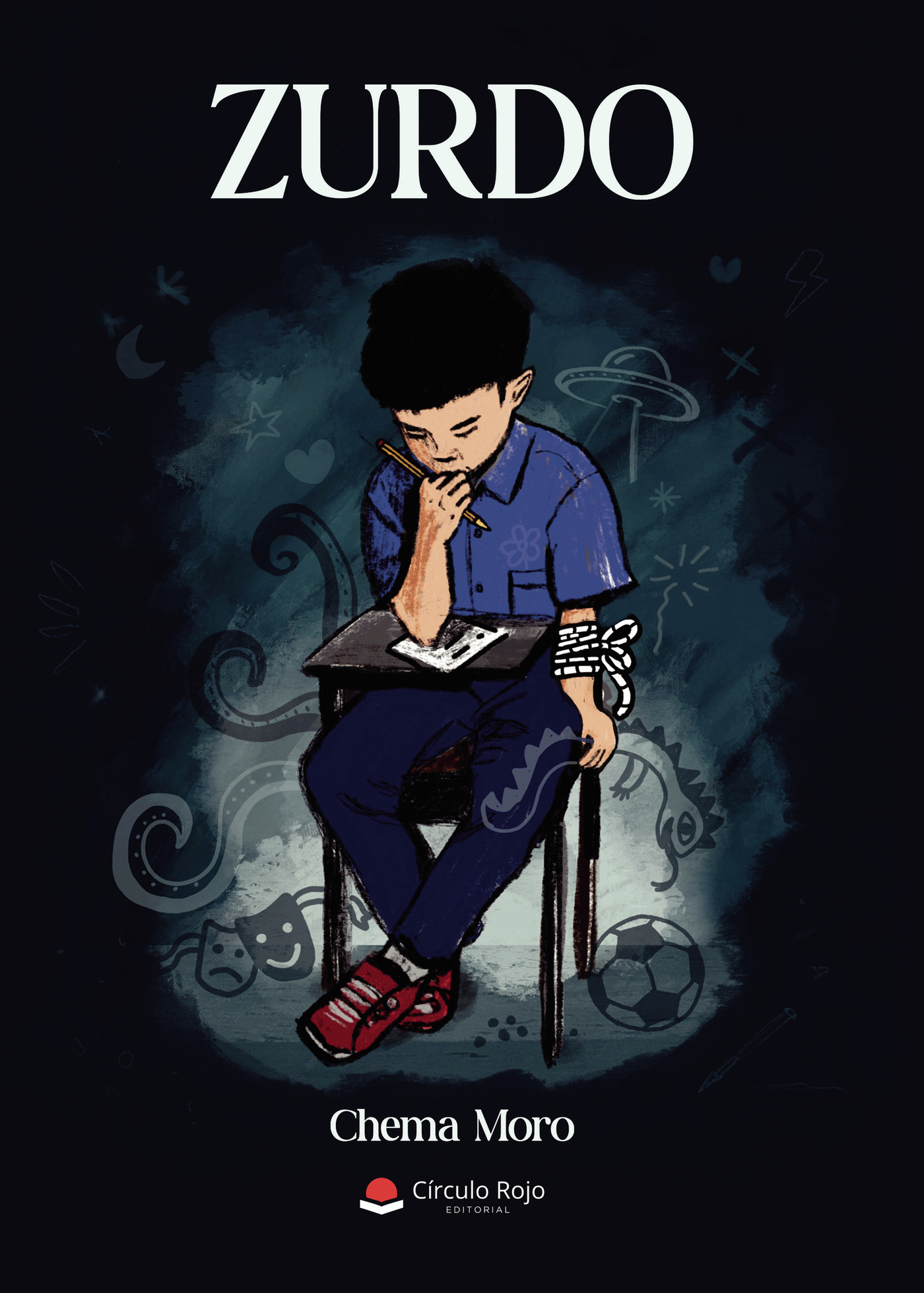 Portada de Zurdo · Chema Moro