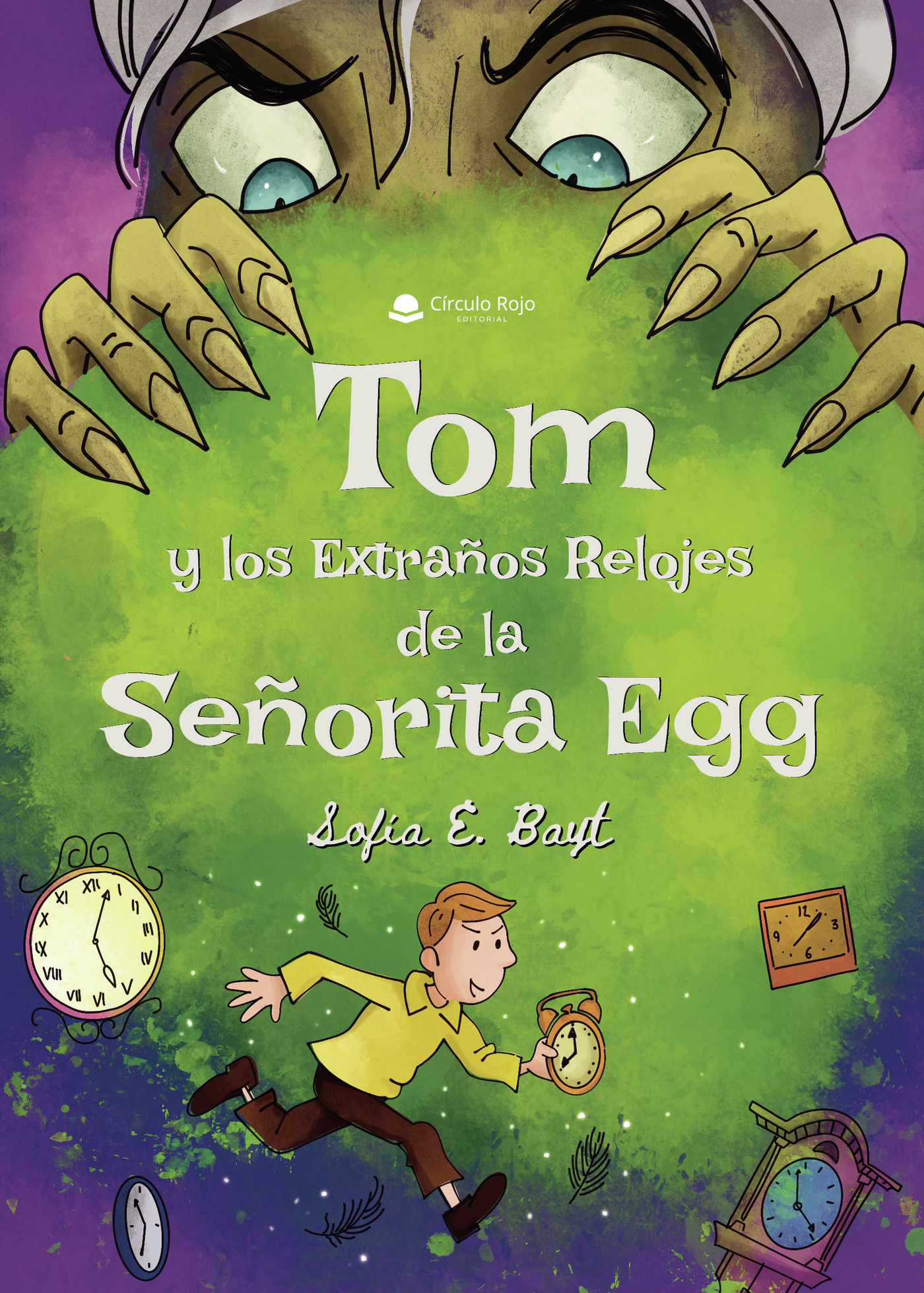 Portada de Tom y los Extraños Relojes de la Señorita Egg