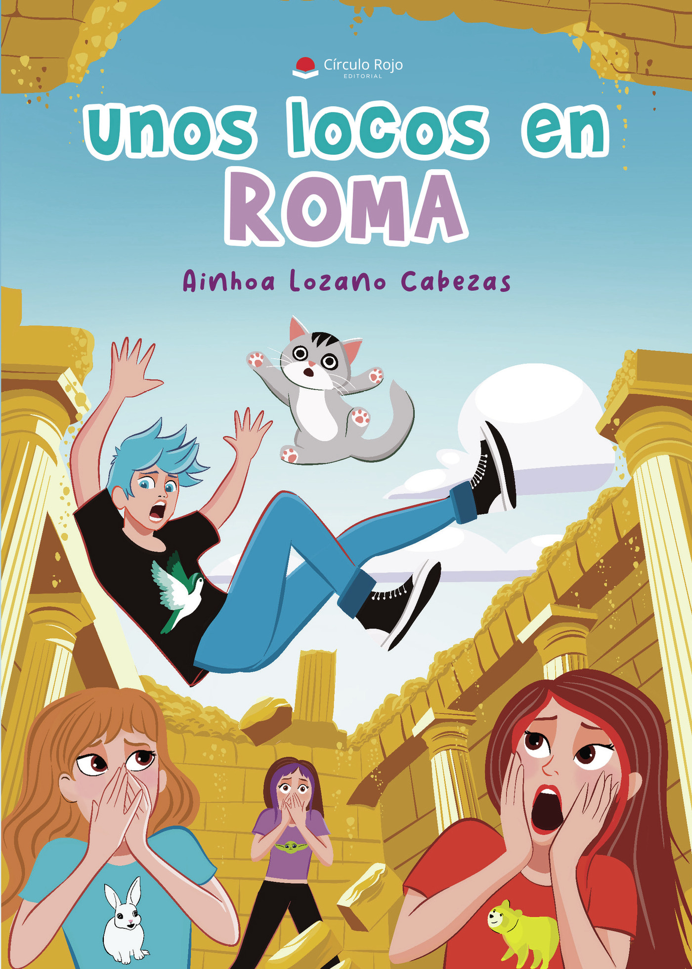 Portada de Unos locos en Roma