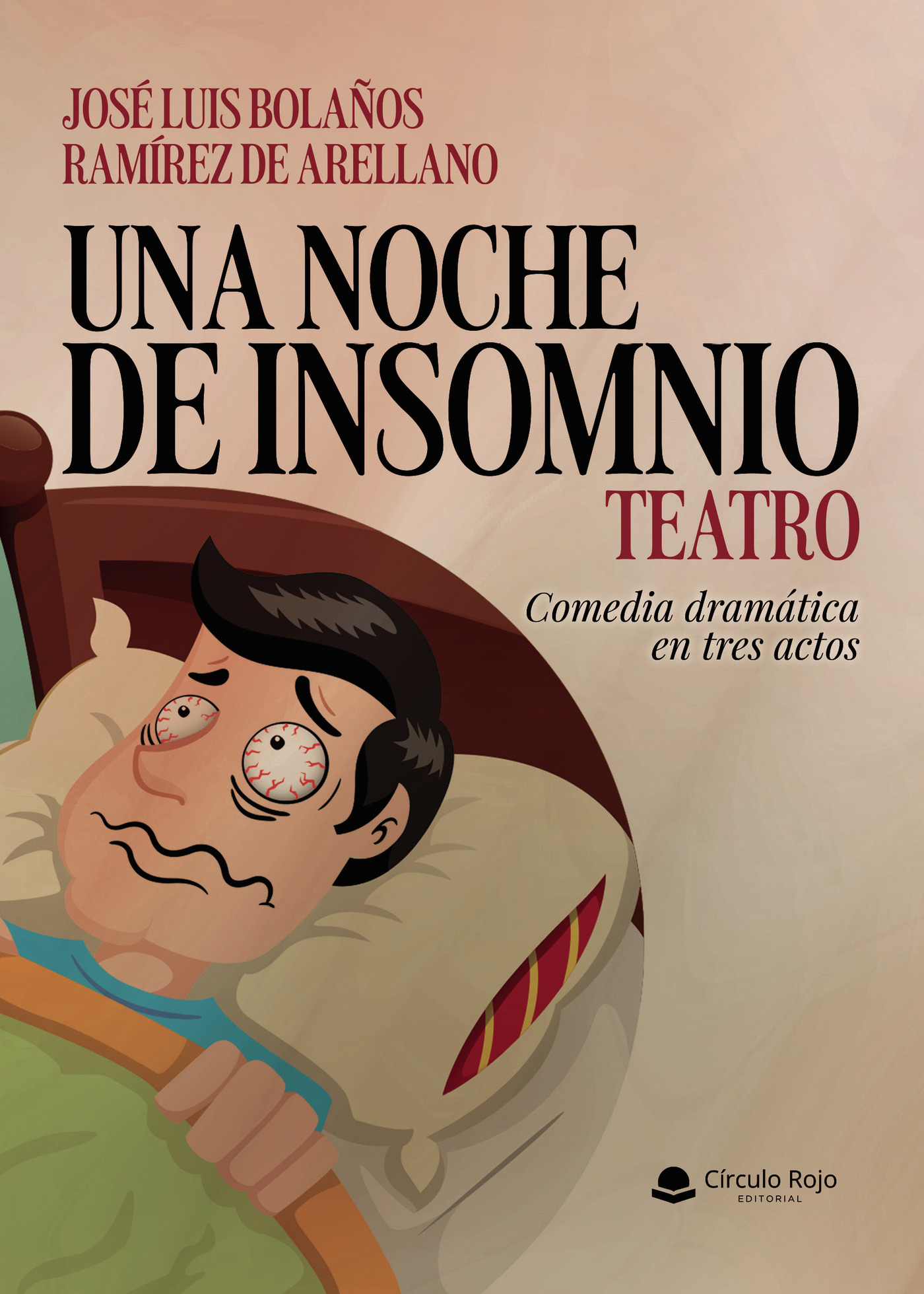 Portada de UNA NOCHE DE INSOMNIO. TEATRO
