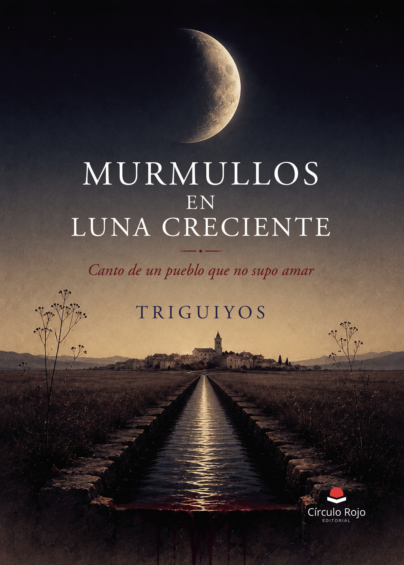 Portada de Murmullos en Luna Creciente · Triguiyos