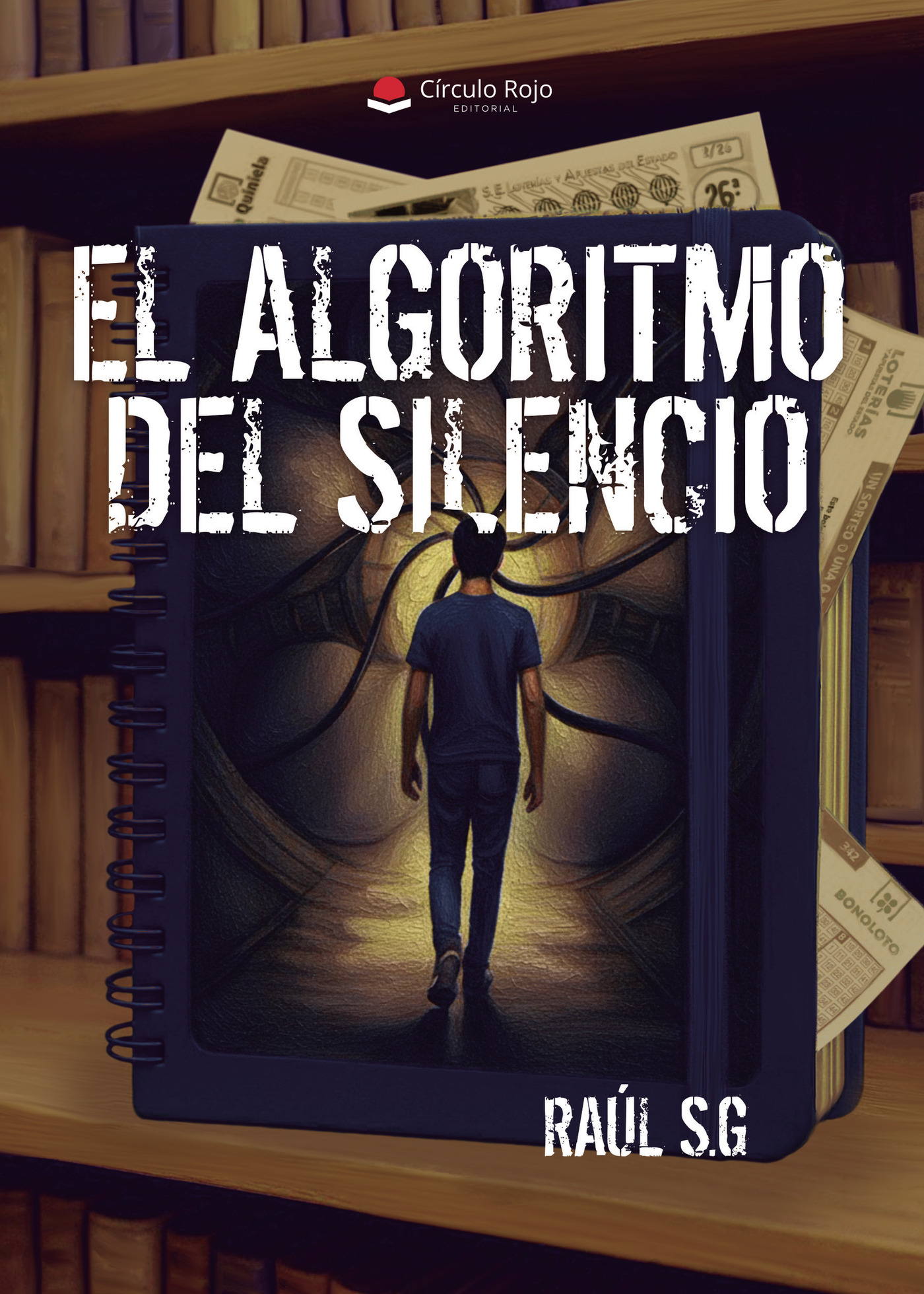 Portada de EL ALGORITMO DEL SILENCIO · Raúl S. G.