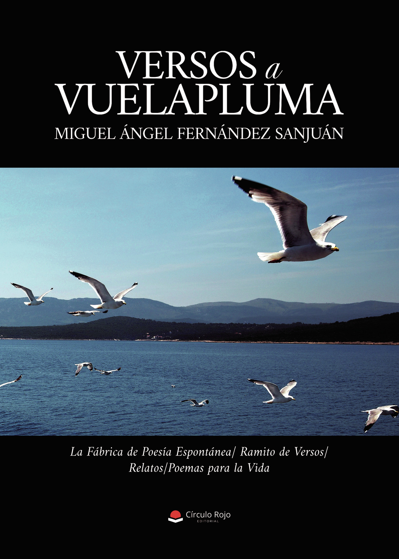 Portada de VERSOS A VUELAPLUMA