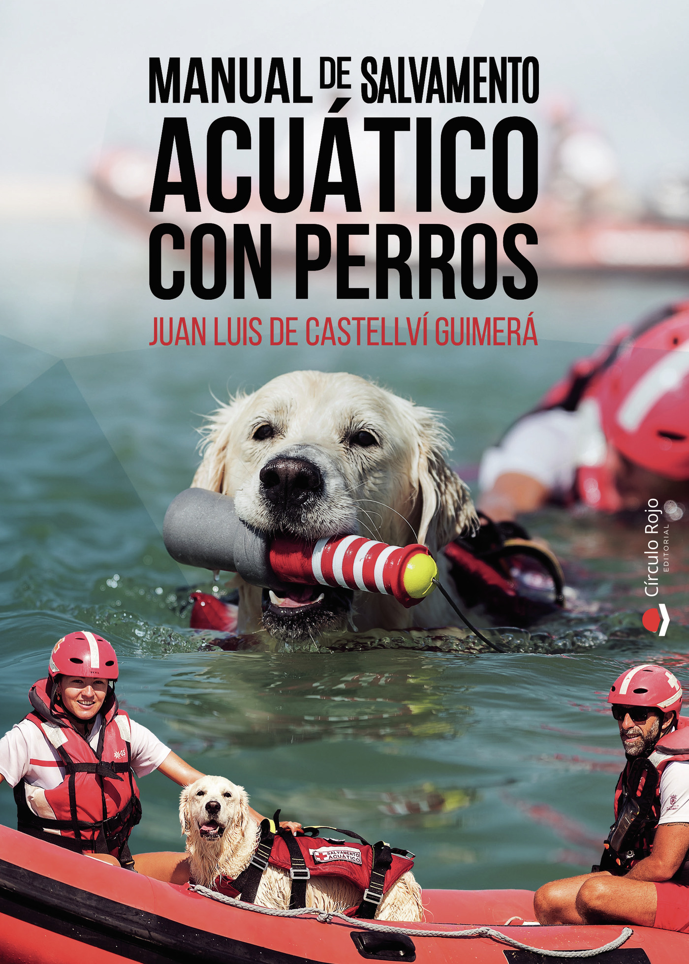 Portada de Manual de salvamento acuático con perros