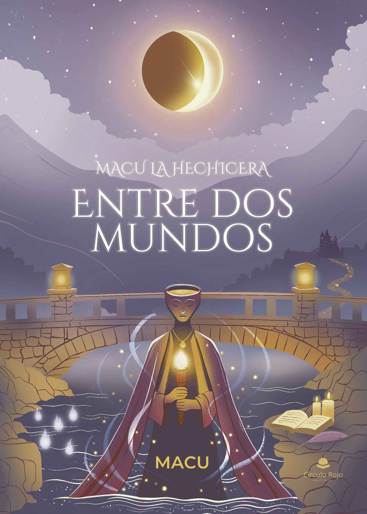 Portada de Macu la hechicera entre dos mundos