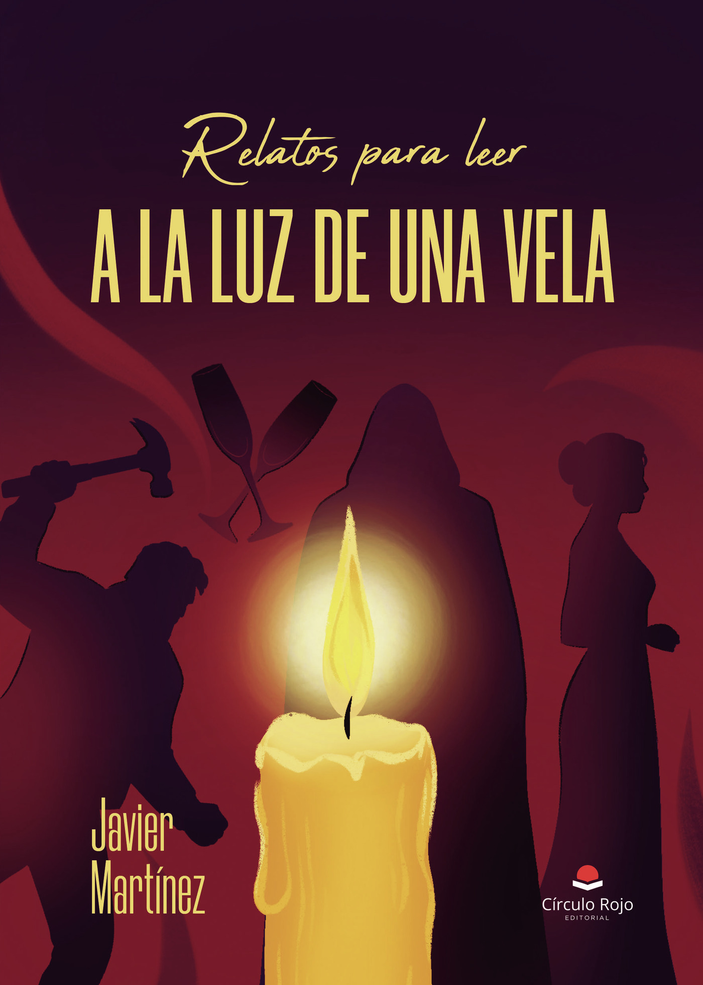 Portada de Relatos para leer A LA LUZ DE UNA VELA