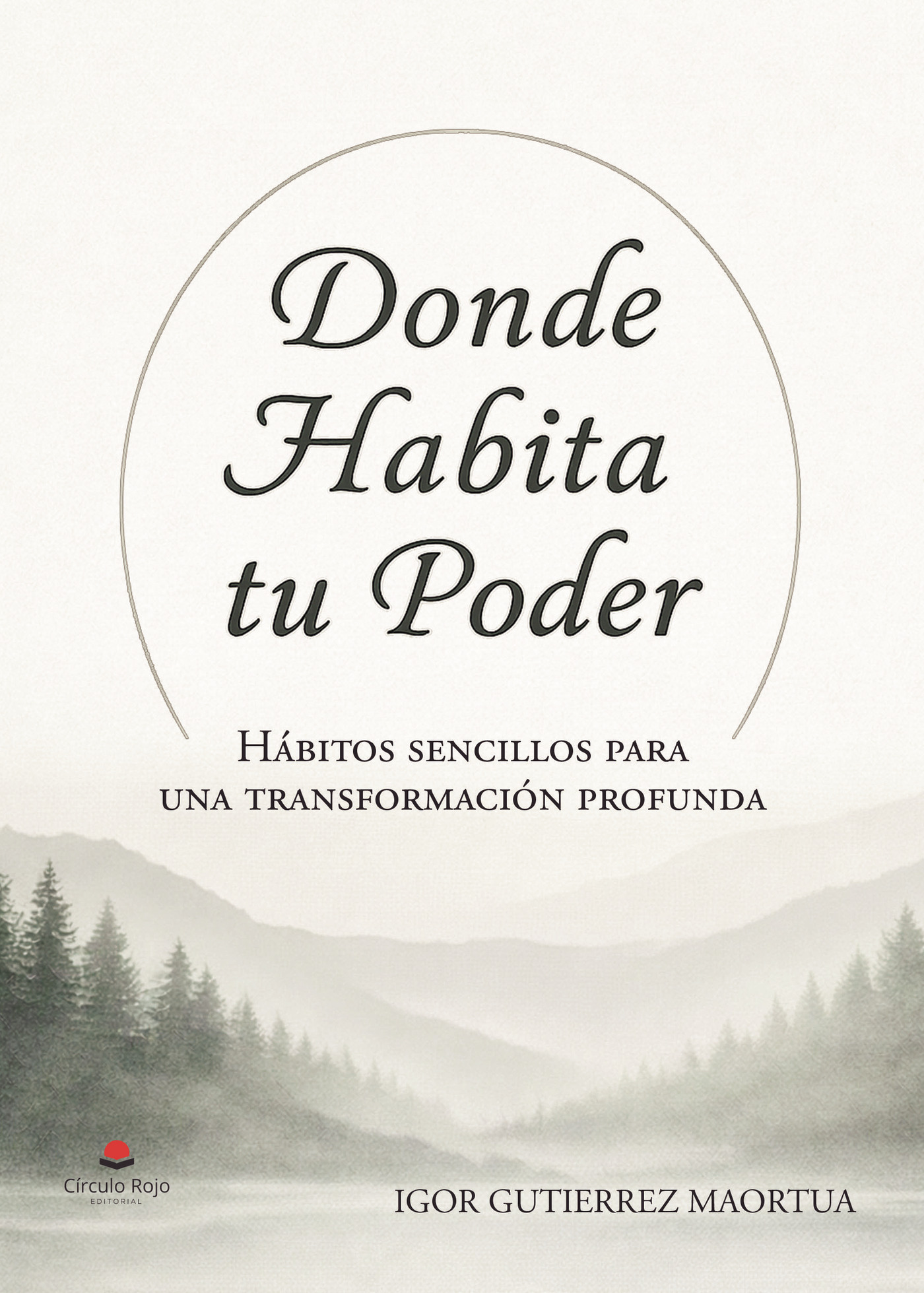 Portada de Donde Habita Tu Poder. Hábitos sencillos para una transformación profunda