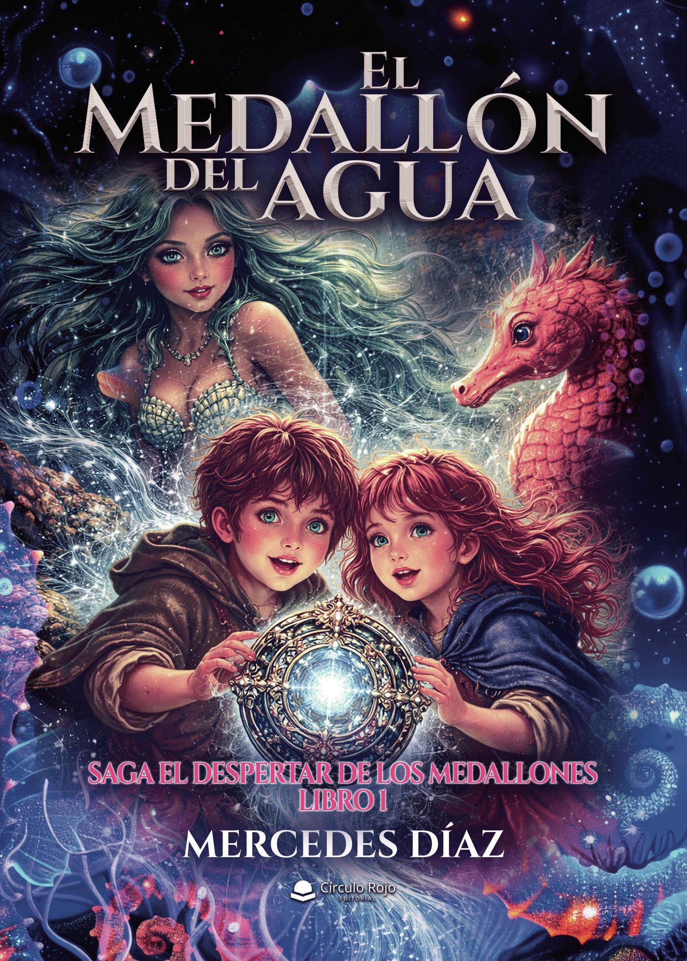 Portada de El Medallón del agua. Libro 1 · Mercedes Díaz