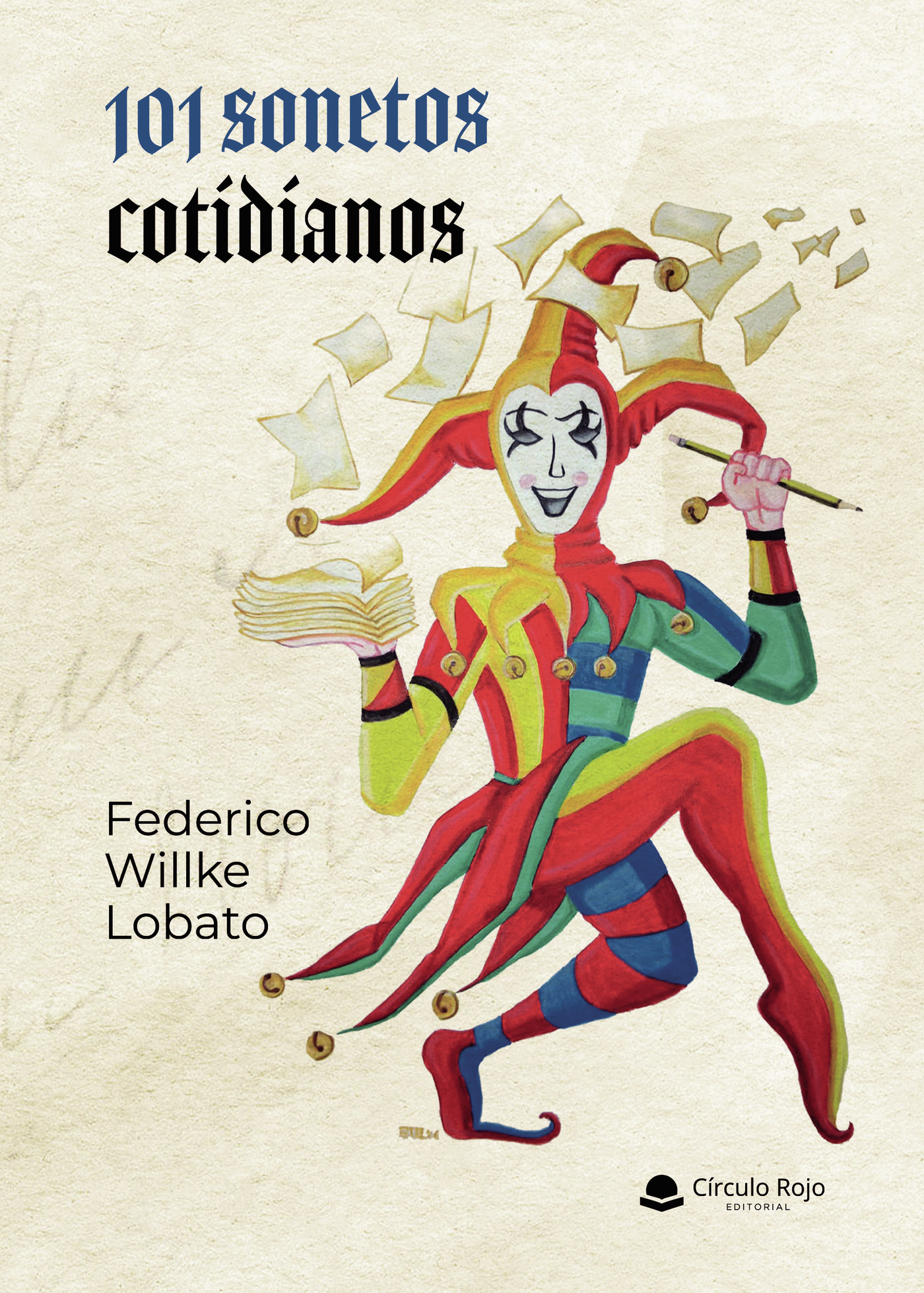 Portada de 101 sonetos cotidianos