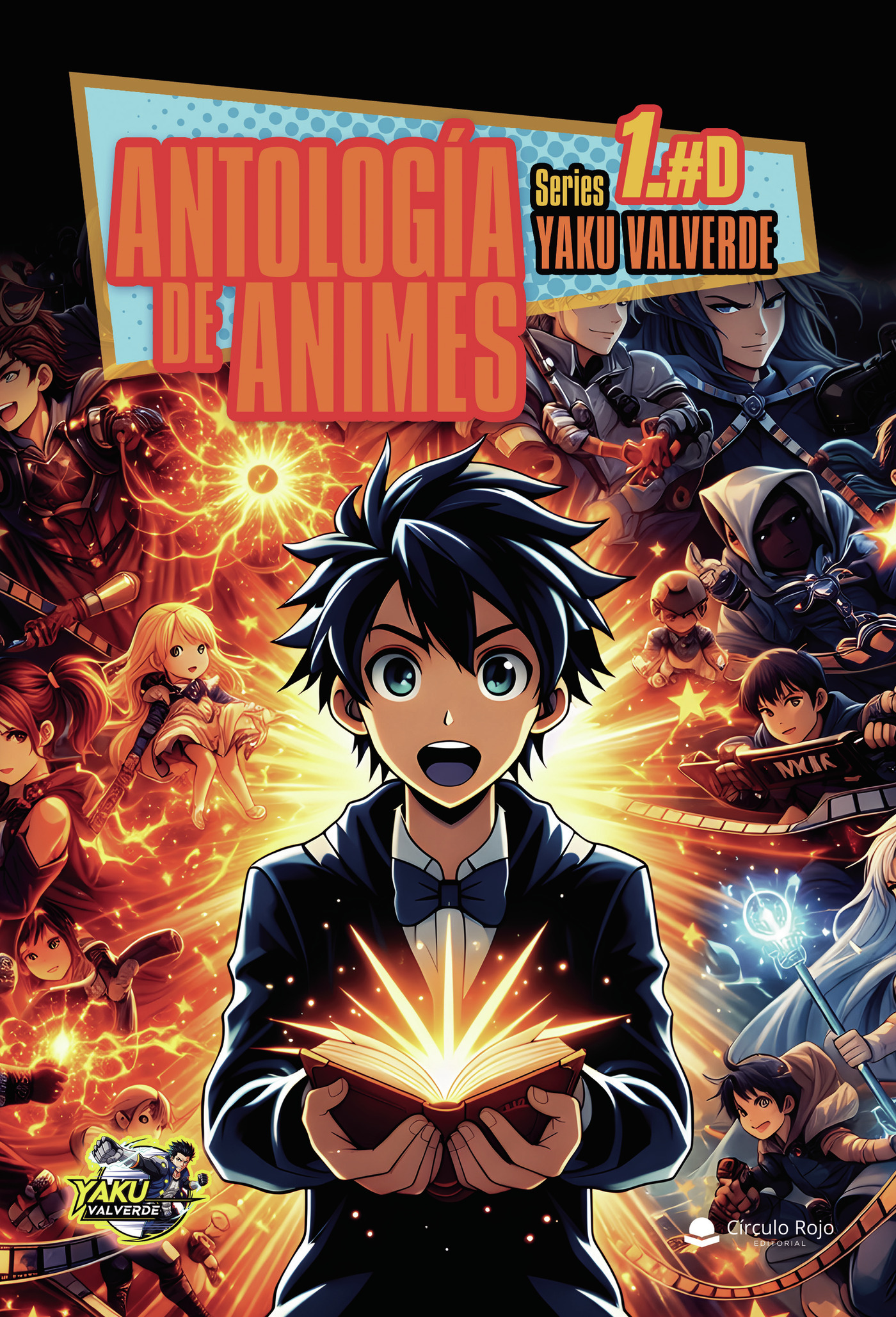 Portada de Antología de animes. Series. Tomo 1. #-D