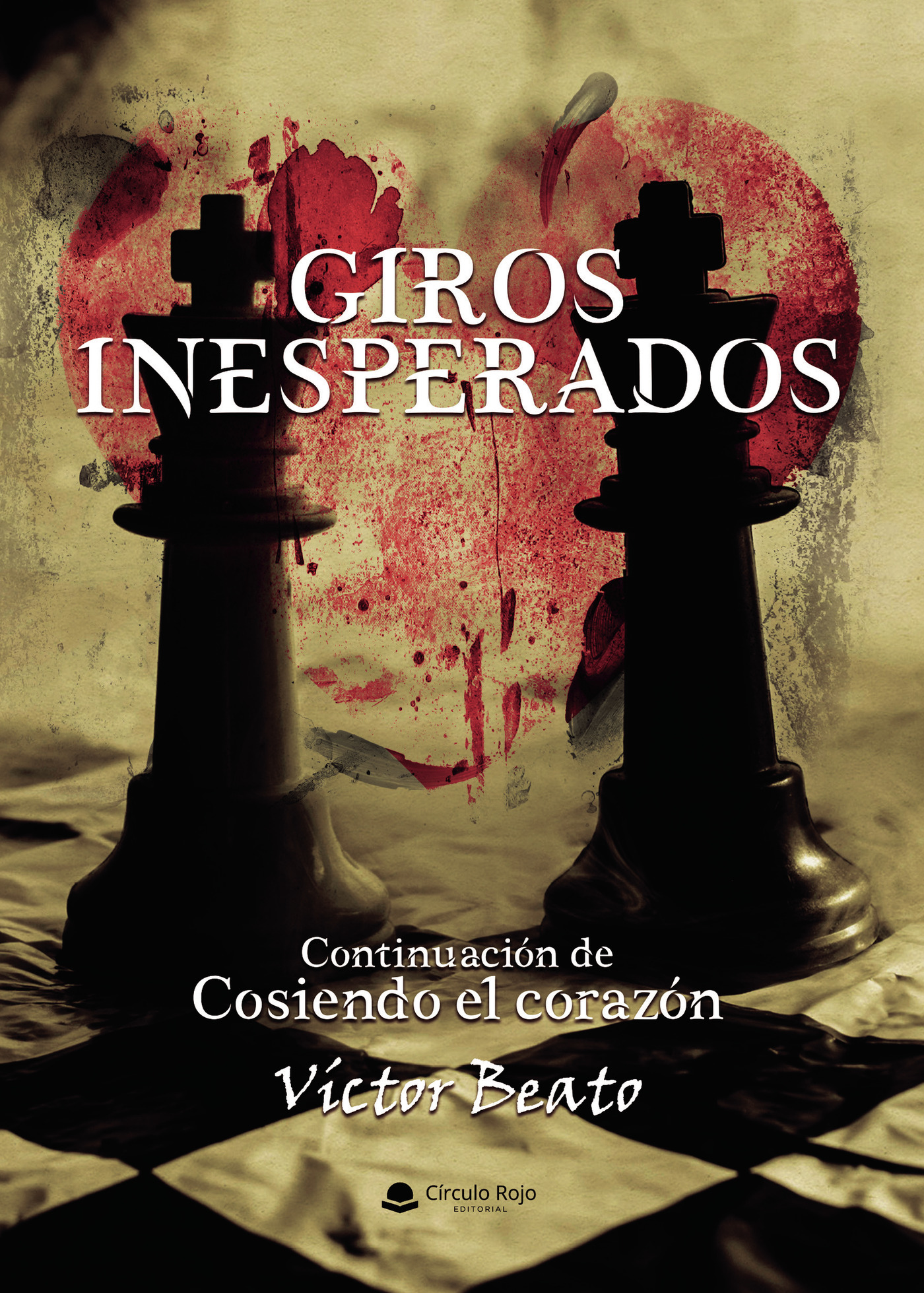 Portada de Giros inesperados. Continuación de Cosiendo el corazón