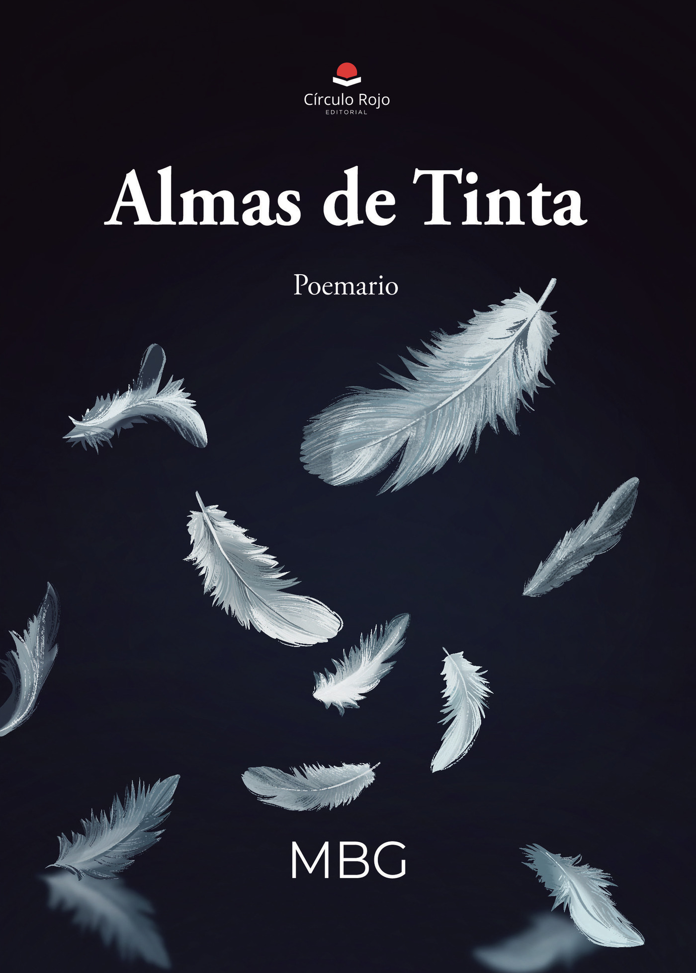 Portada de Almas de Tinta · M B G