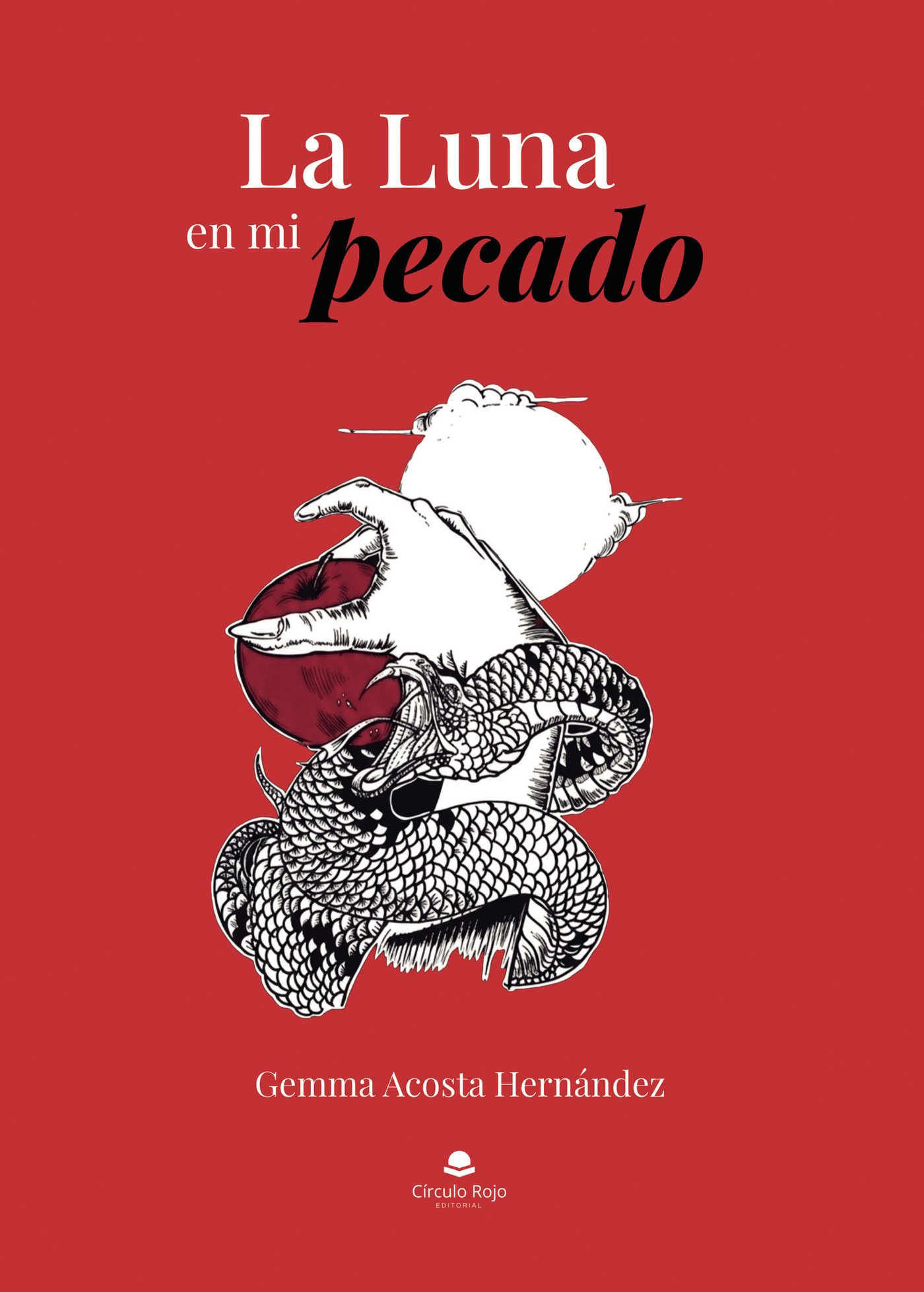 Portada de La Luna en mi pecado