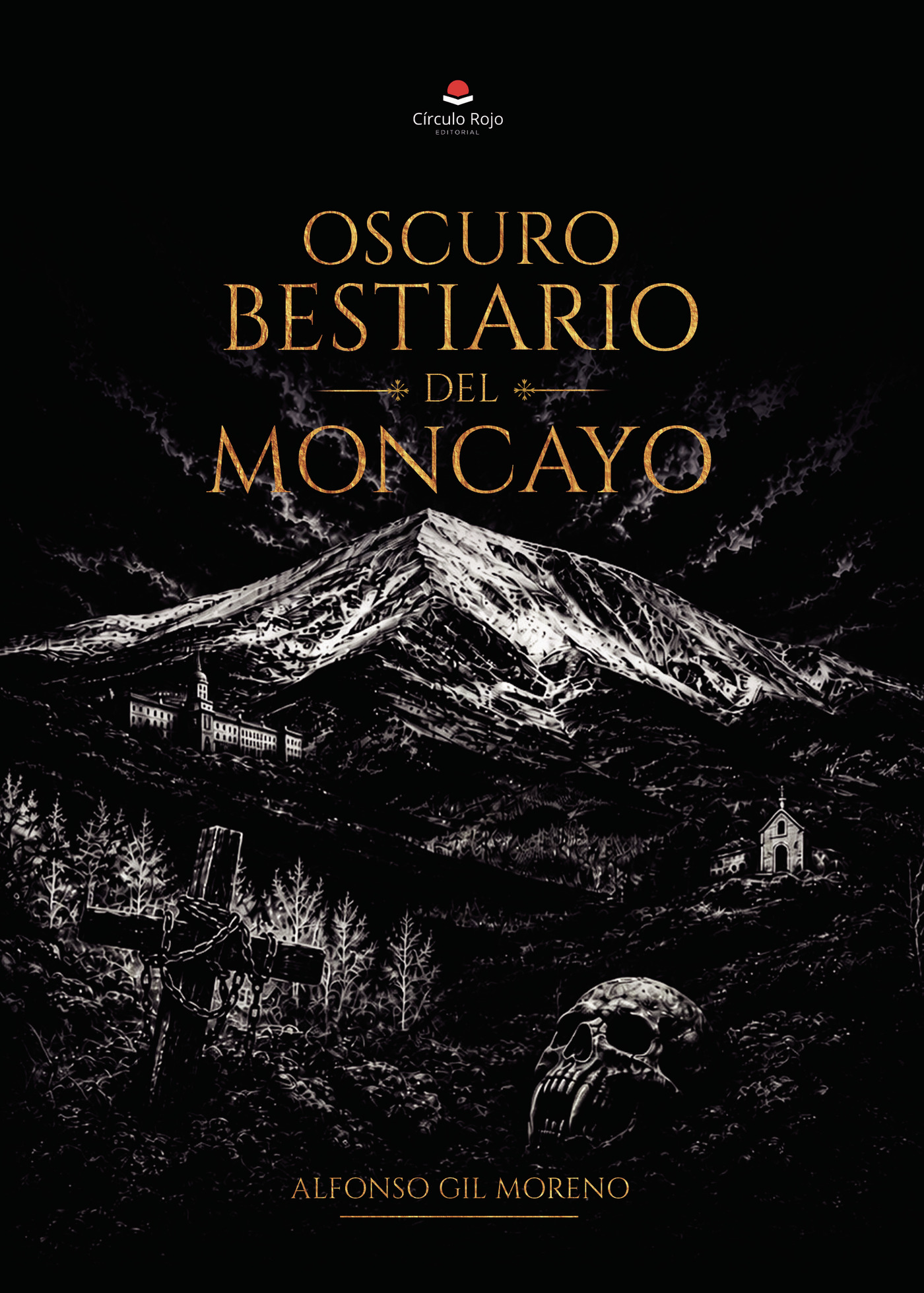 Portada de Oscuro bestiario del Moncayo