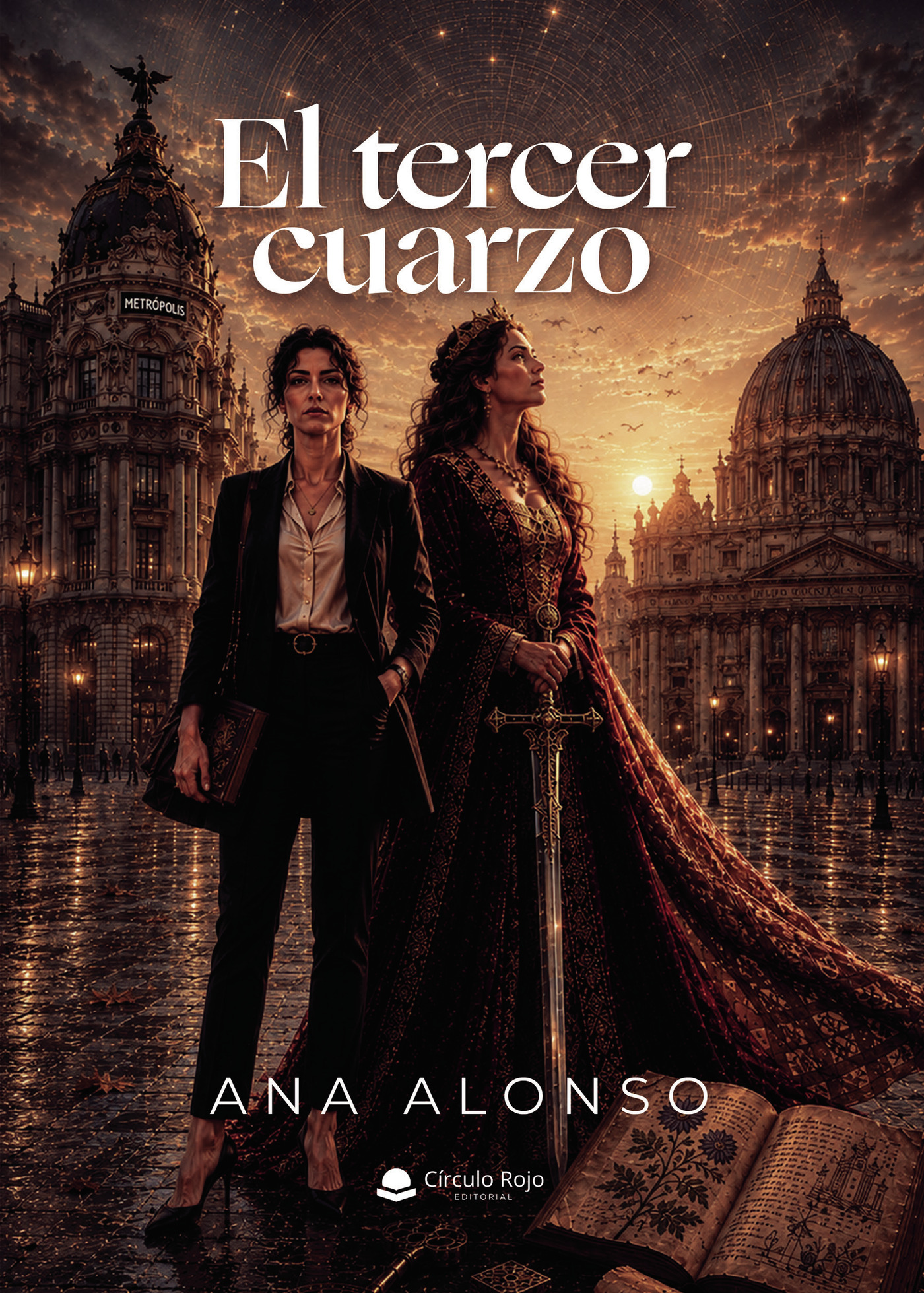 Portada de El tercer cuarzo