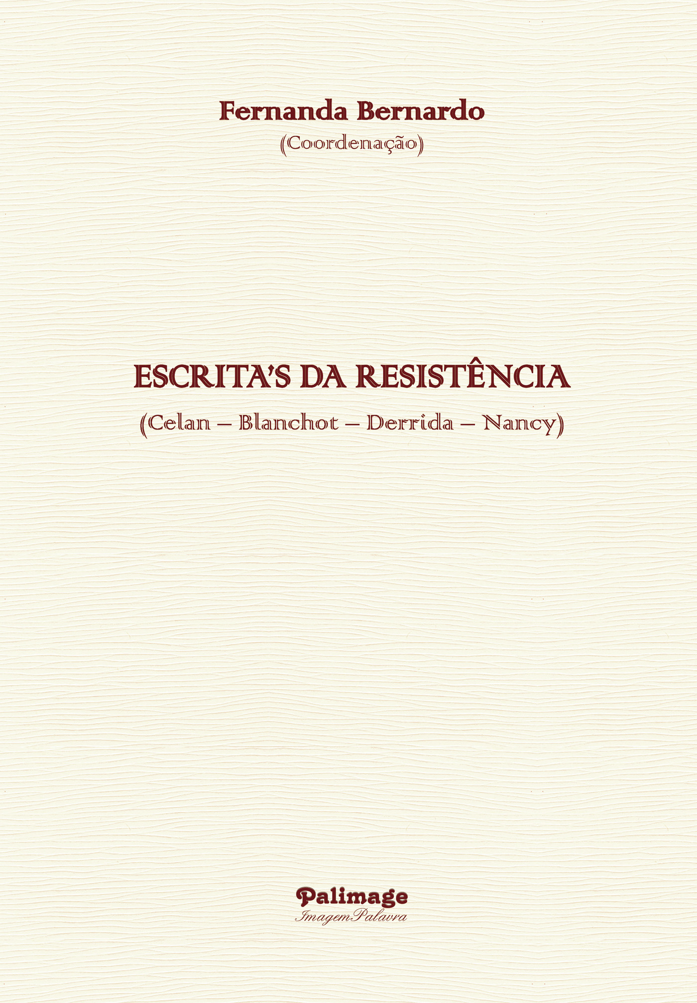 Portada de Escritas da ResistÛªncia