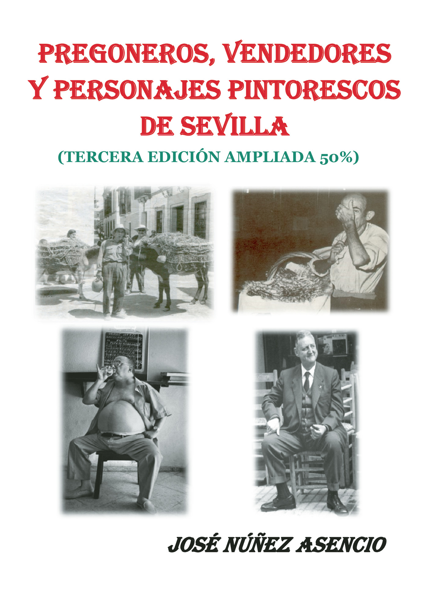 Portada de Pregoneros, vendedores y personajes pintorescos de Sevilla