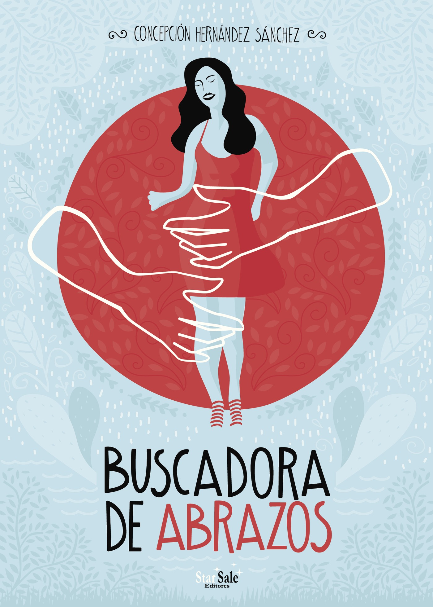 Portada de Buscadora de abrazos · Concepción Hernández Sánchez