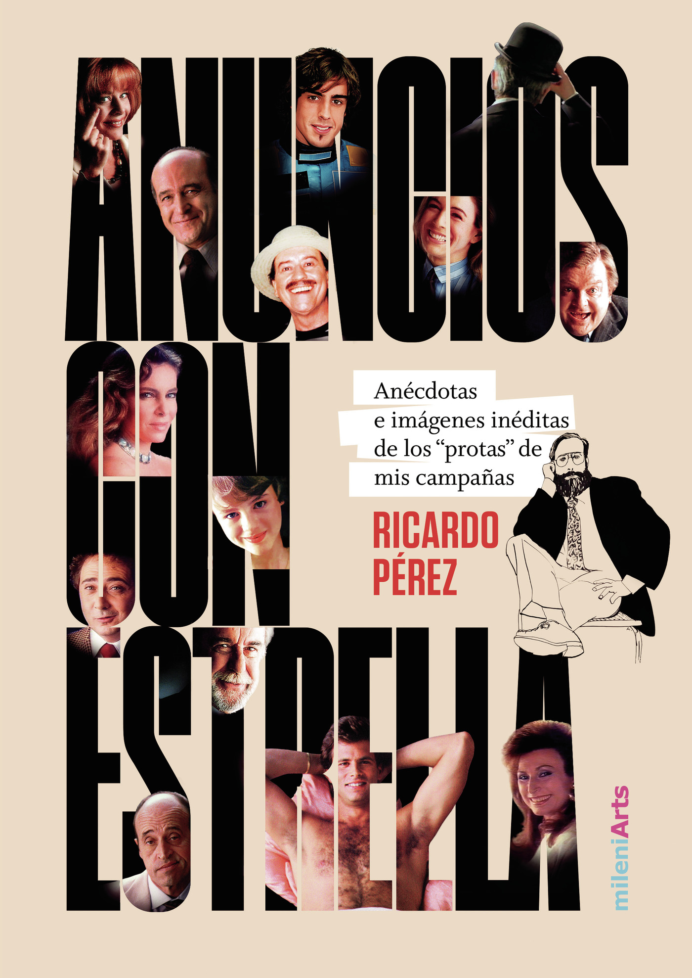 Portada de Anuncios con estrella · Ricardo Pérez