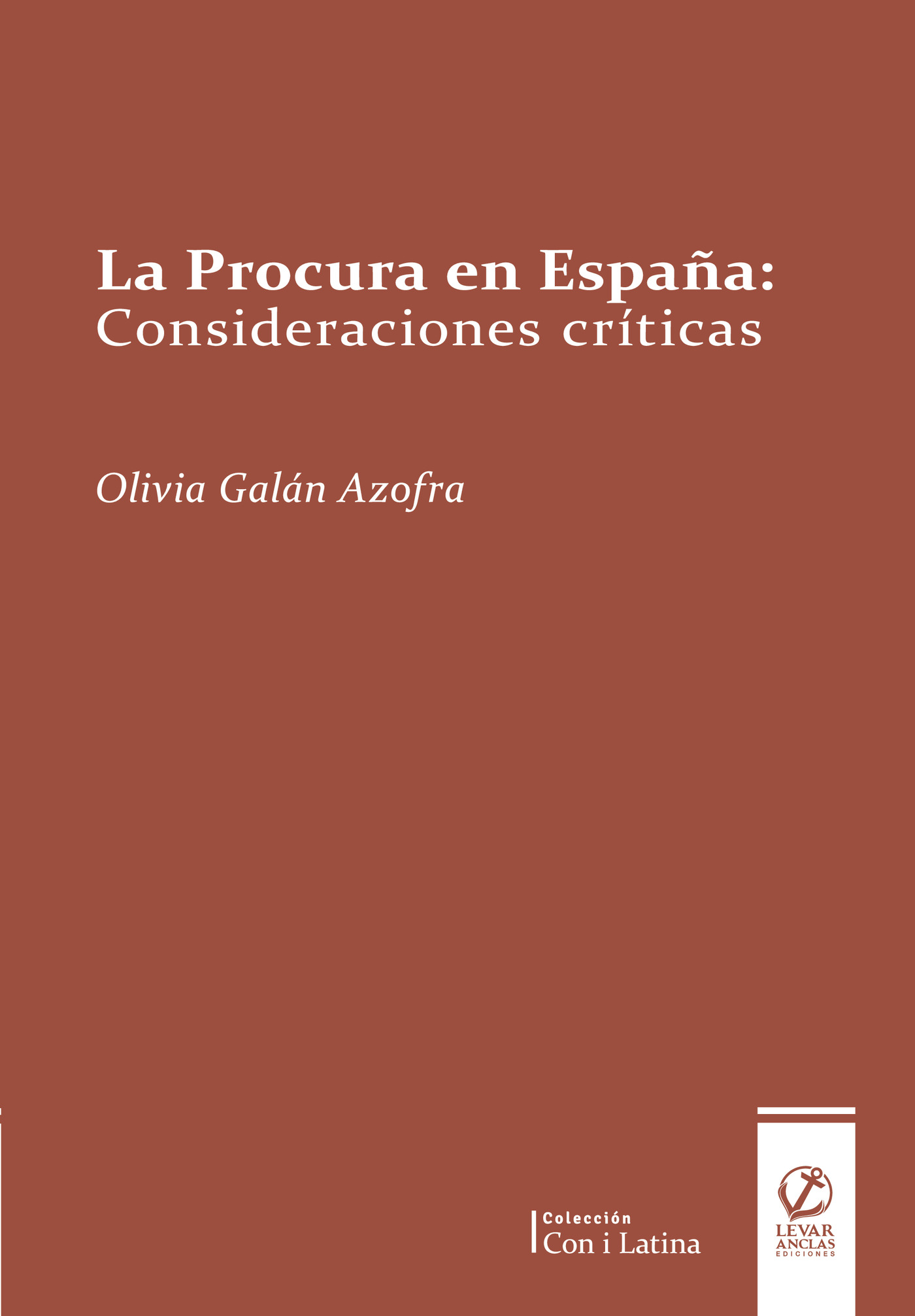 Portada de La Procura en España