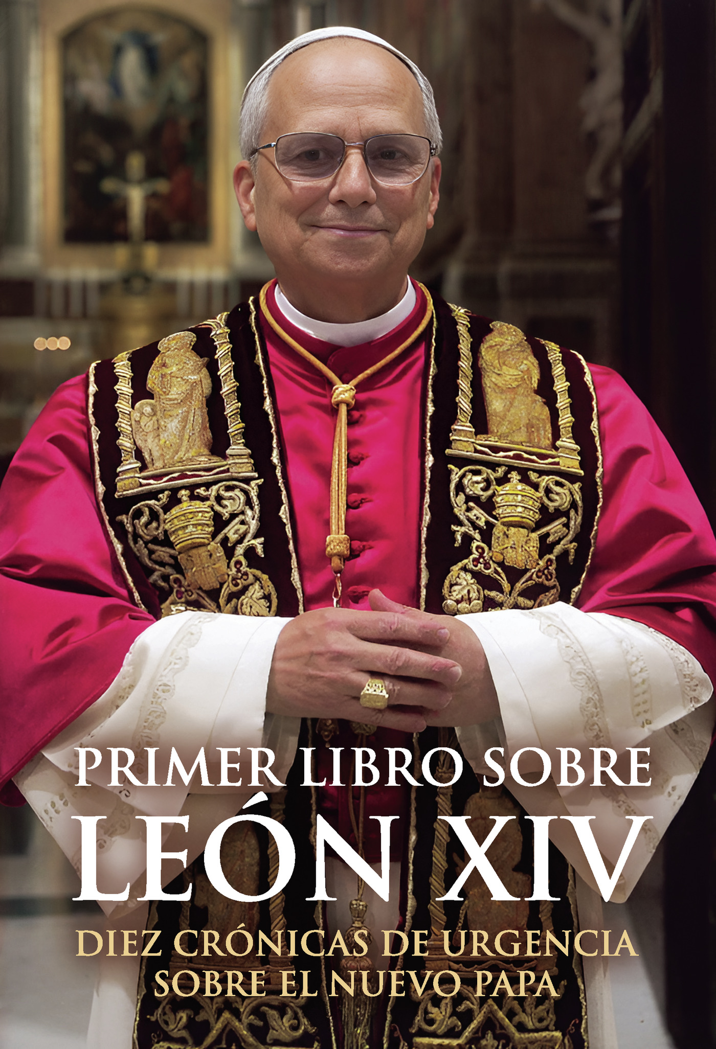 Portada de Primer libro sobre León XIV